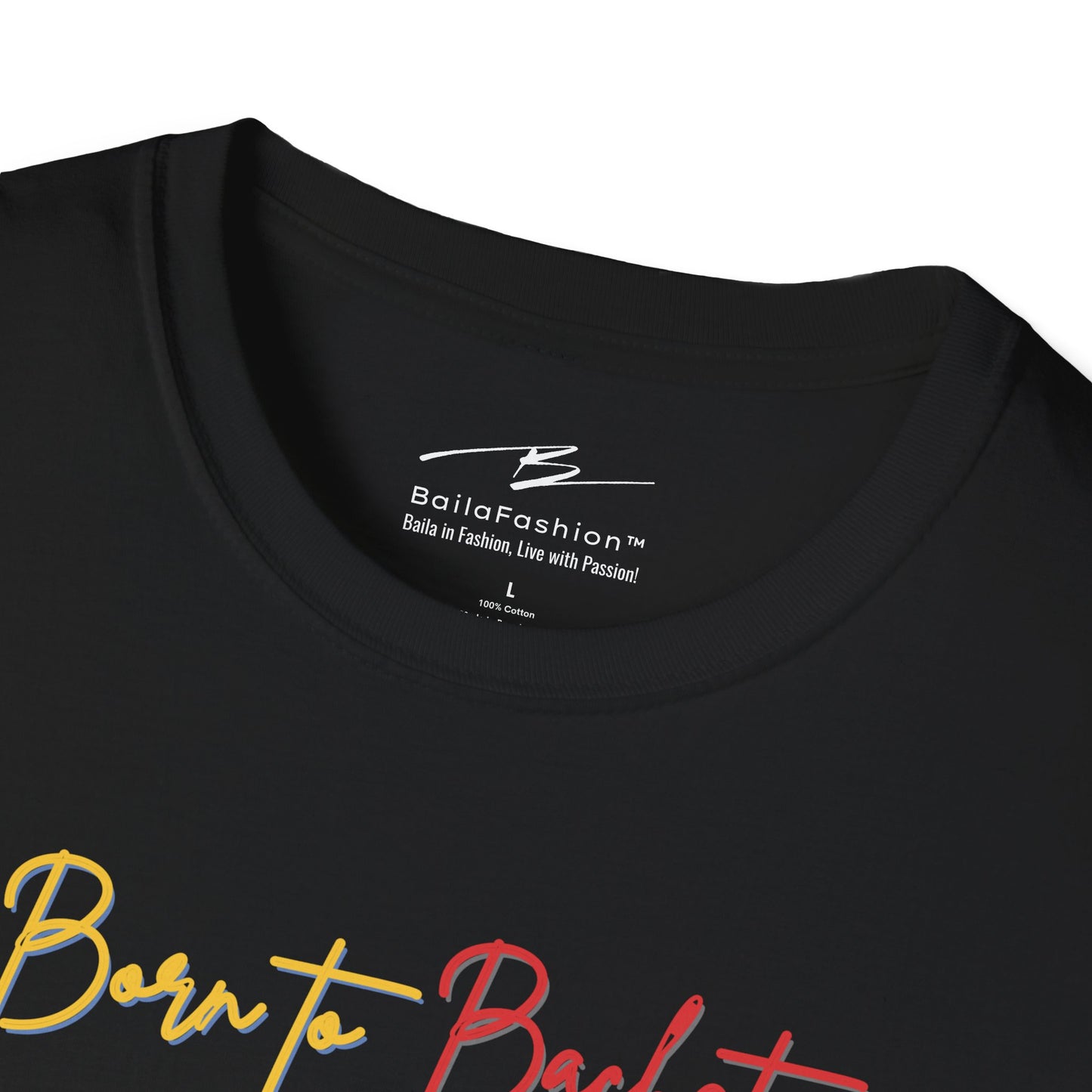 Born To Bachata, Forced To Work T-Shirt | Latin Dance Tee | Vibrant Bachetero Bachatera Dancer Shirt | Funny Gift | Colorful Dance Apparel