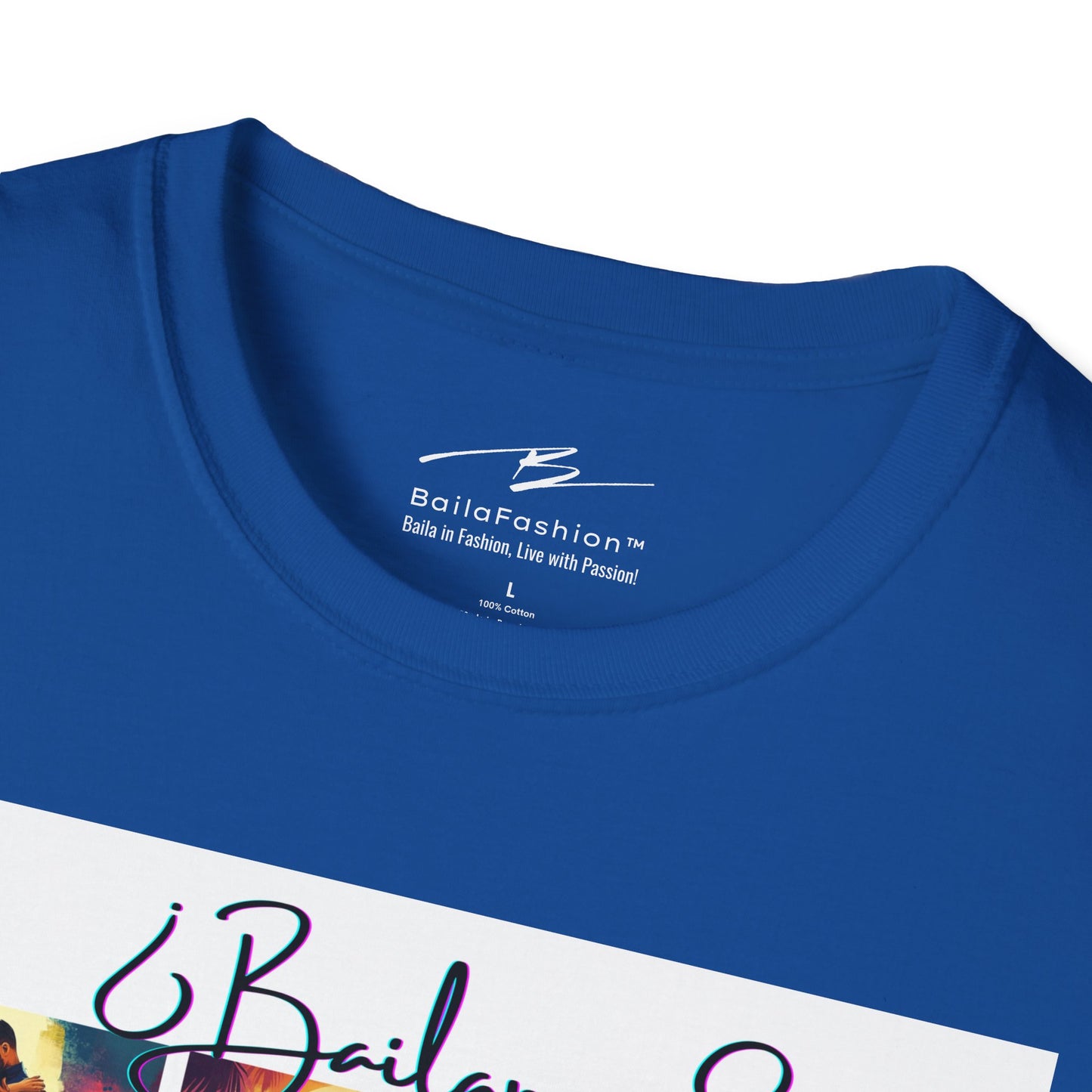 Bailamos? Latin Dance Collage T-Shirt | DJ Dog Salsa Bachata Scenes | Vibrant Dance Art | BailaFashion Streetwear | Dance Practice Tee