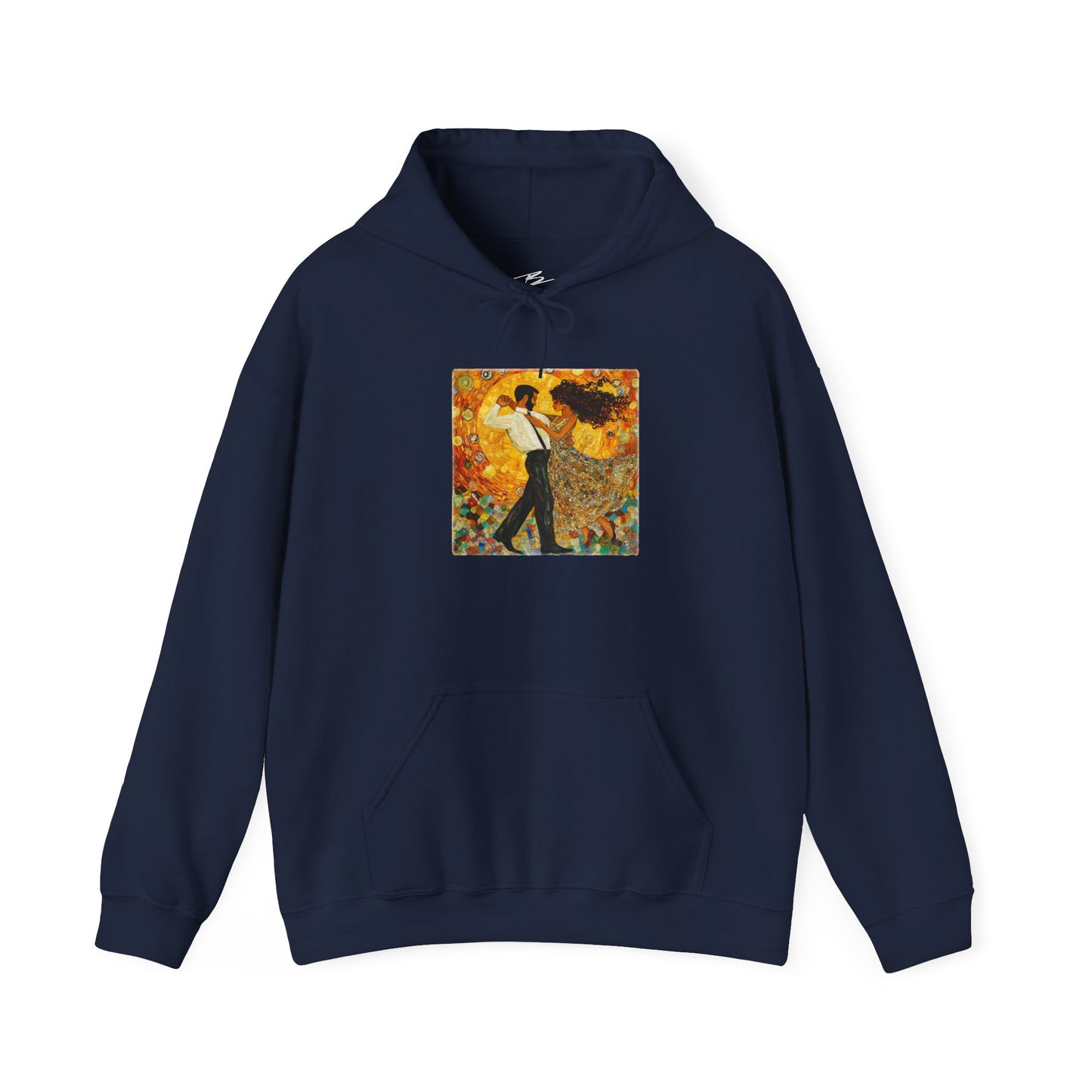 Golden Rhythm Dance Hoodie | Premium Salsa Bachata Apparel | Latin Dancer Gift | Vibrant Dance Art | BailaFashion Dance Lifestyle
