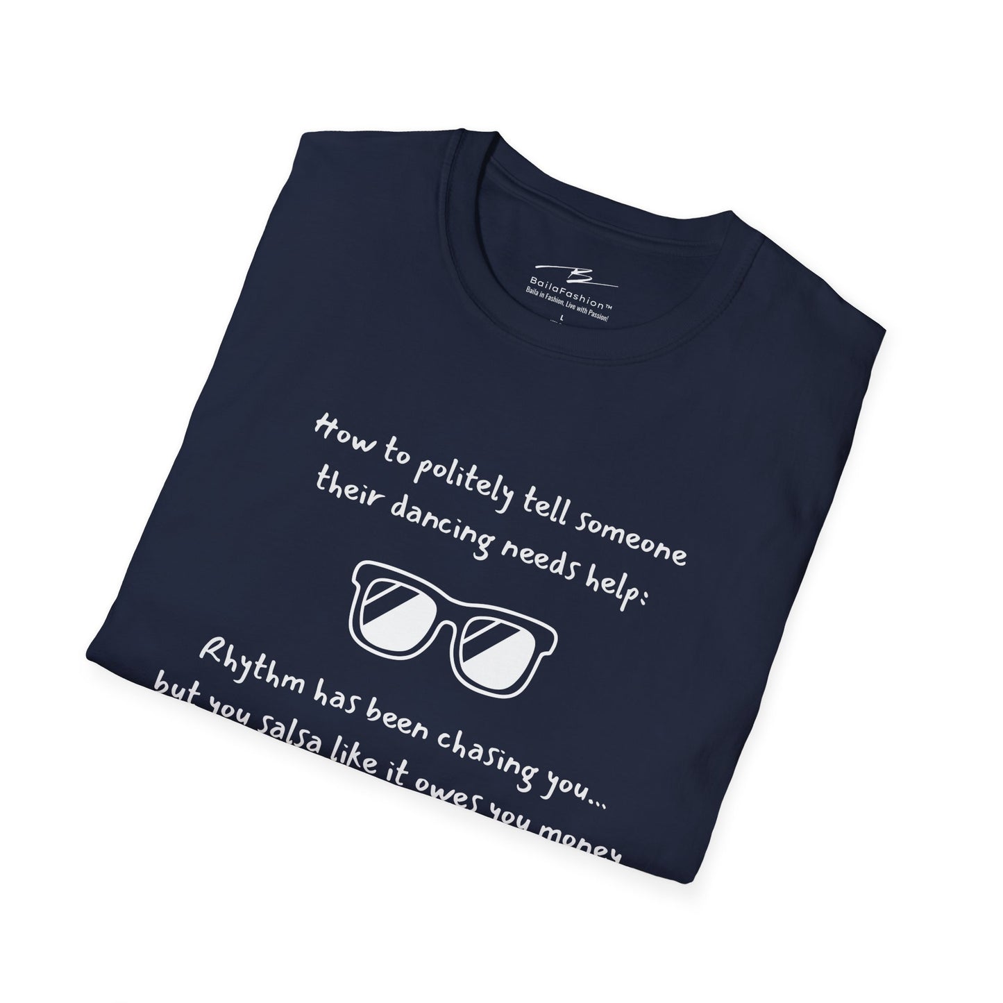 Rhythm Chasing Funny Dancer T-Shirt | Salsa Bachata Humor | Latin Dancer Gift | Dance Studio Tee | Dance Lifestyle | Matching Couple Tops