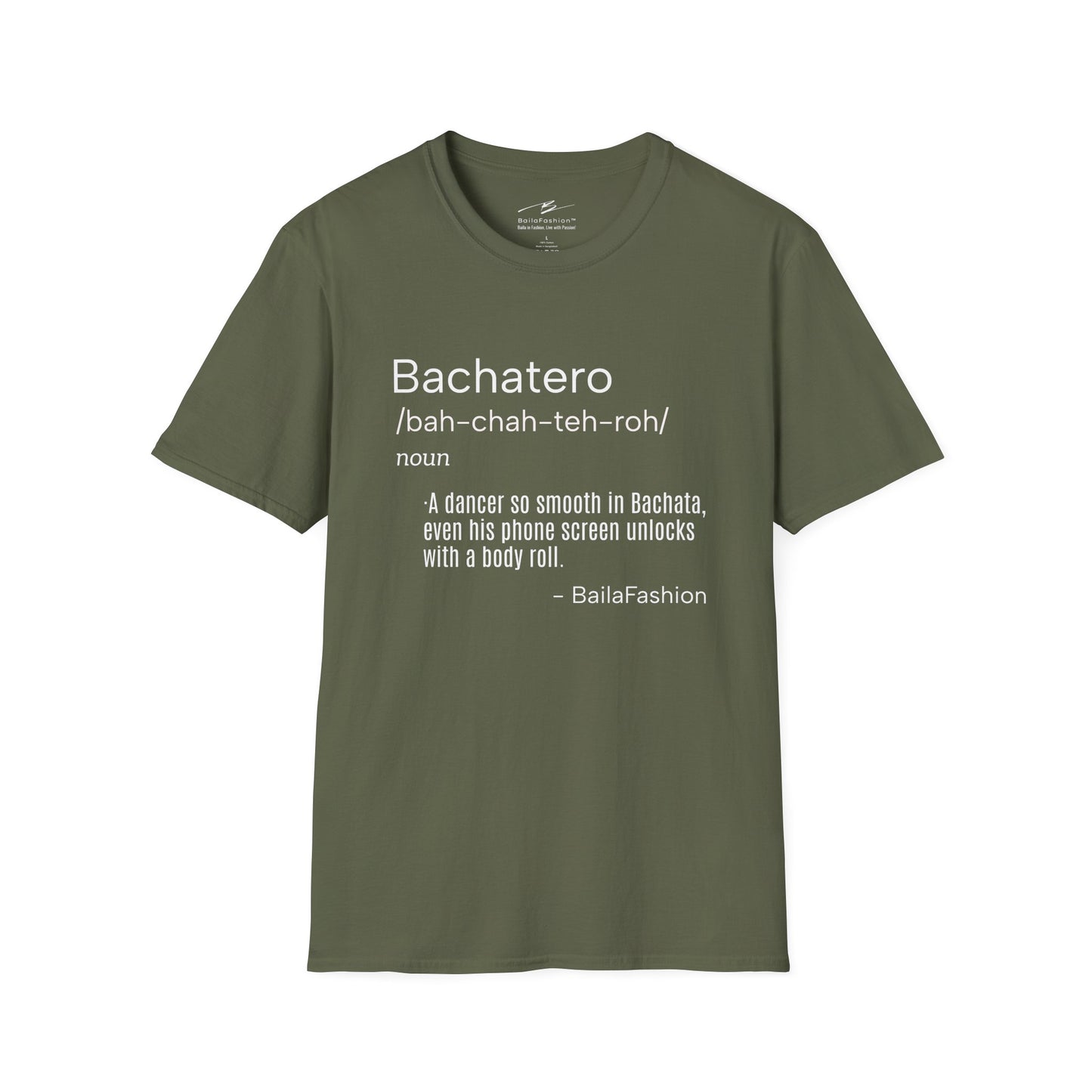 Bachatero Definition T-Shirt | Funny Latin Dance Tee | Bachata Festival Shirt | Dance Lifestyle | Salsa Bachata Clothing | Humor Attitude