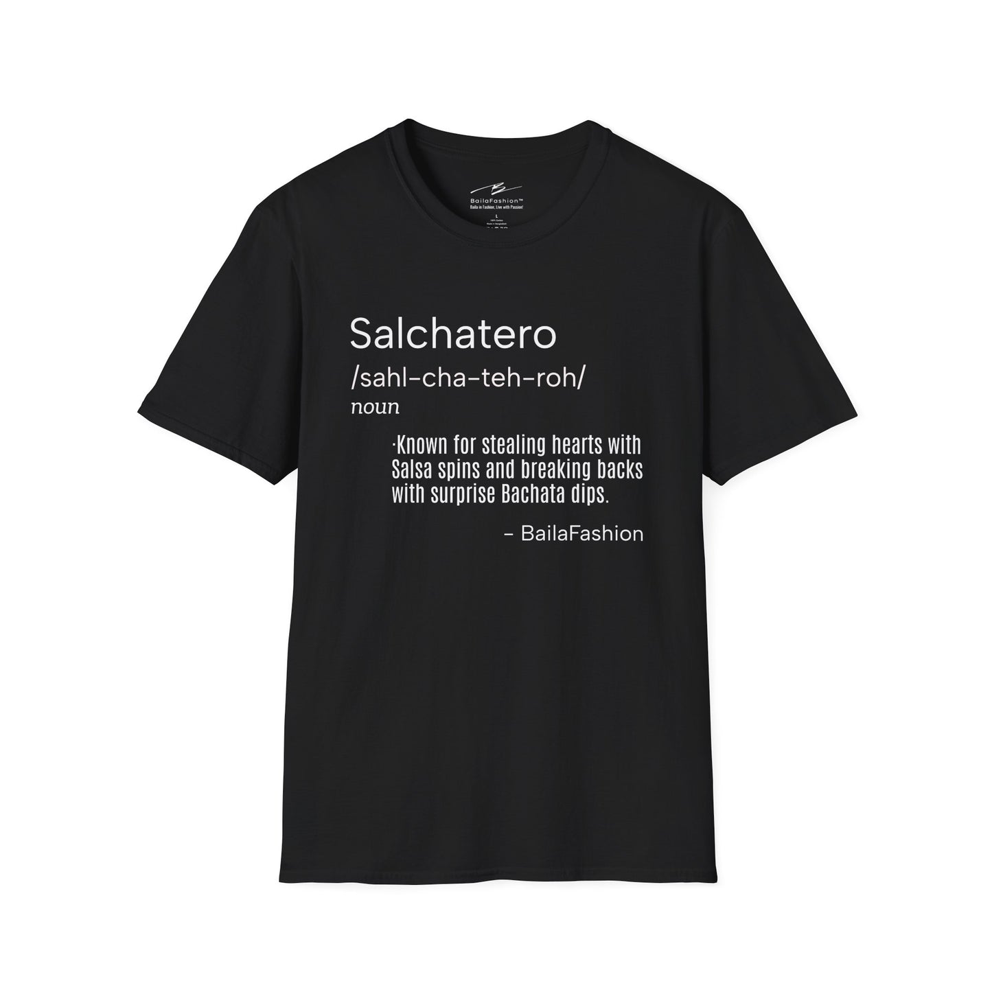Funny Salsero Bachatero T-Shirt | Men's Salsa Bachata Fusion Tee | Latin Dance Humor | Dancer Gift | Studio Practice Wear | Dance Lifestyle