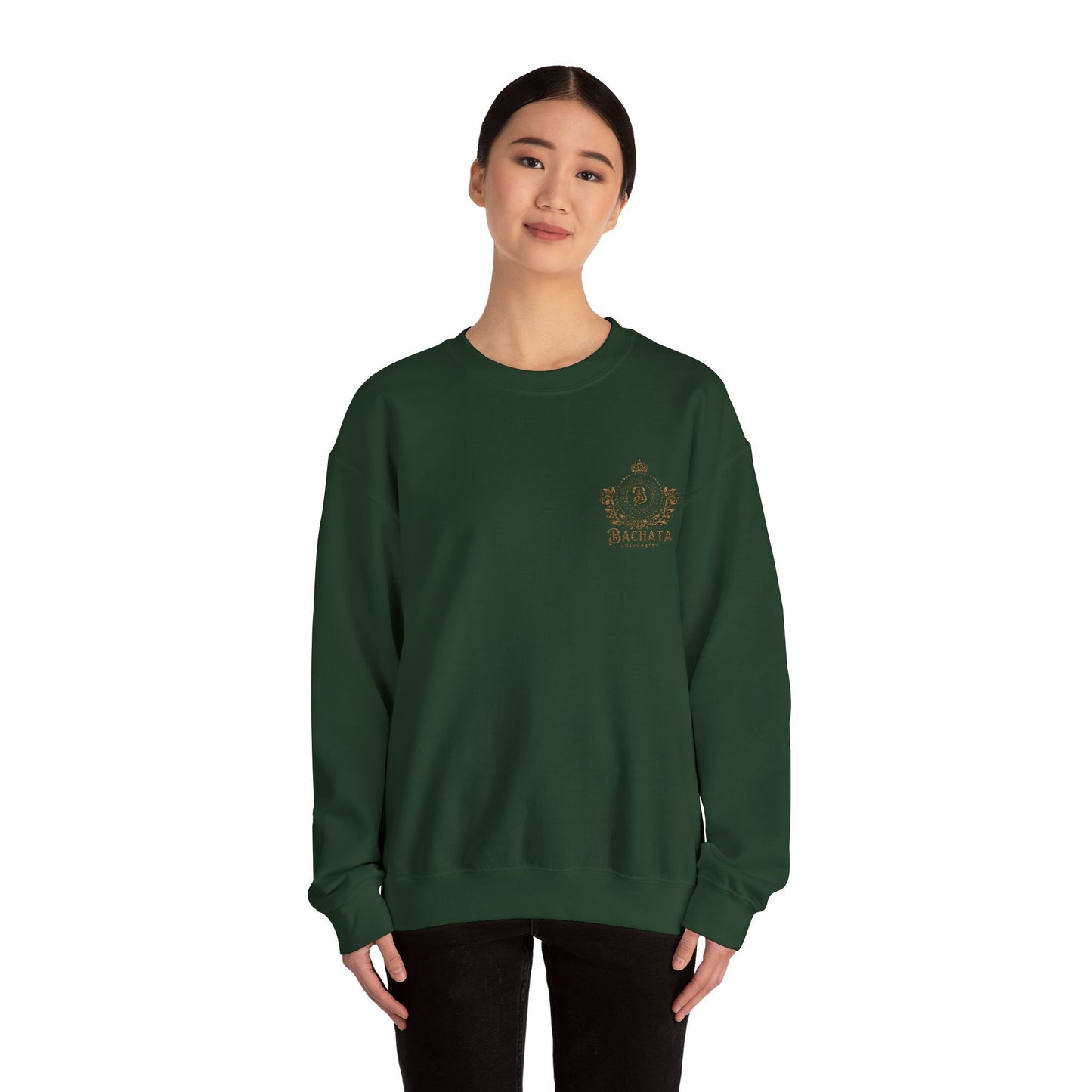Bachata University Embroidered Sweatshirt | Elite Dance Academy Crewneck | Matching Couple Tops | Dance Lifestyle