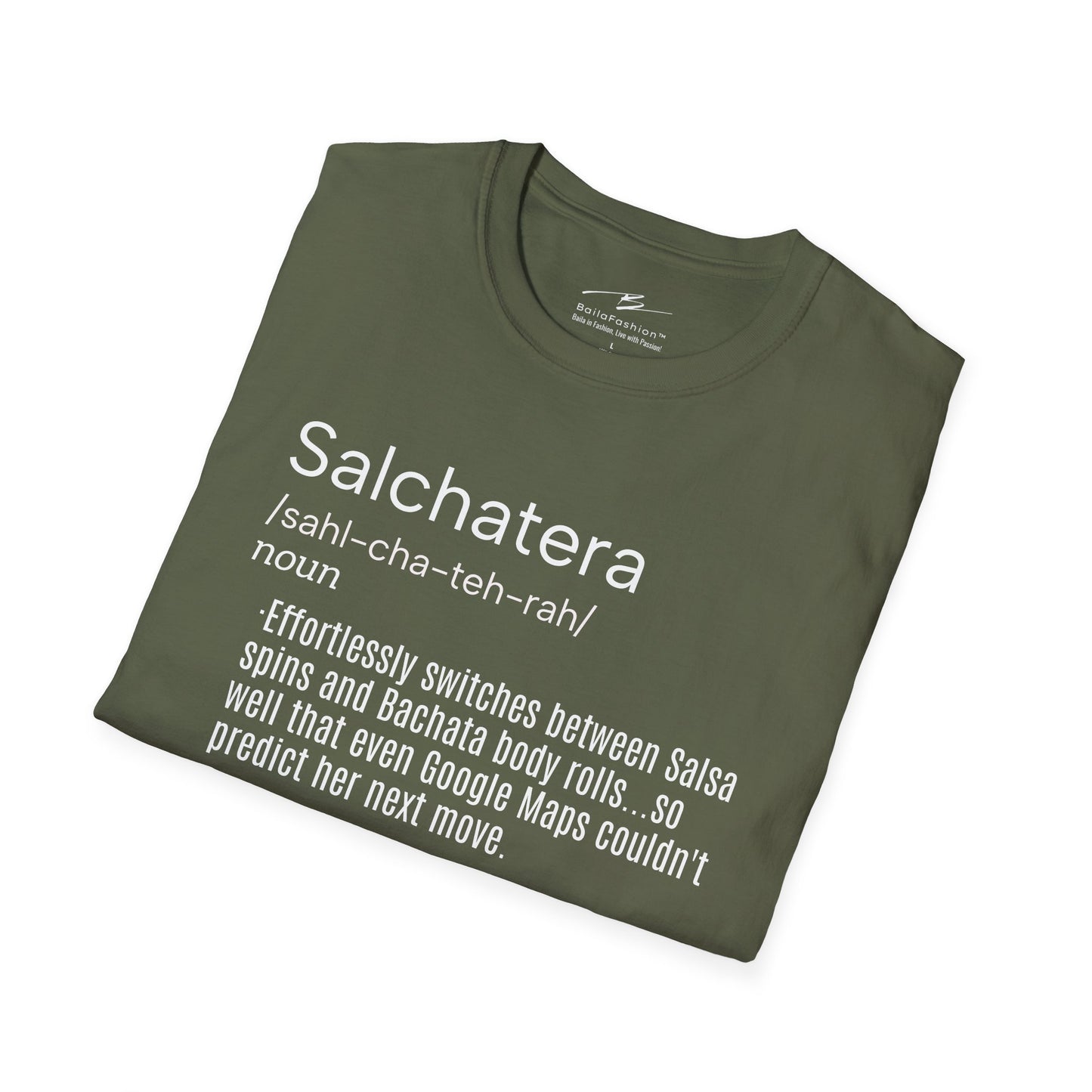 Funny Salsera Bachatera T-Shirt | Women's Salsa Bachata Fusion Tee | Latin Dance Humor Top | Dancer Gift | Practice Wear | Casual Shirt