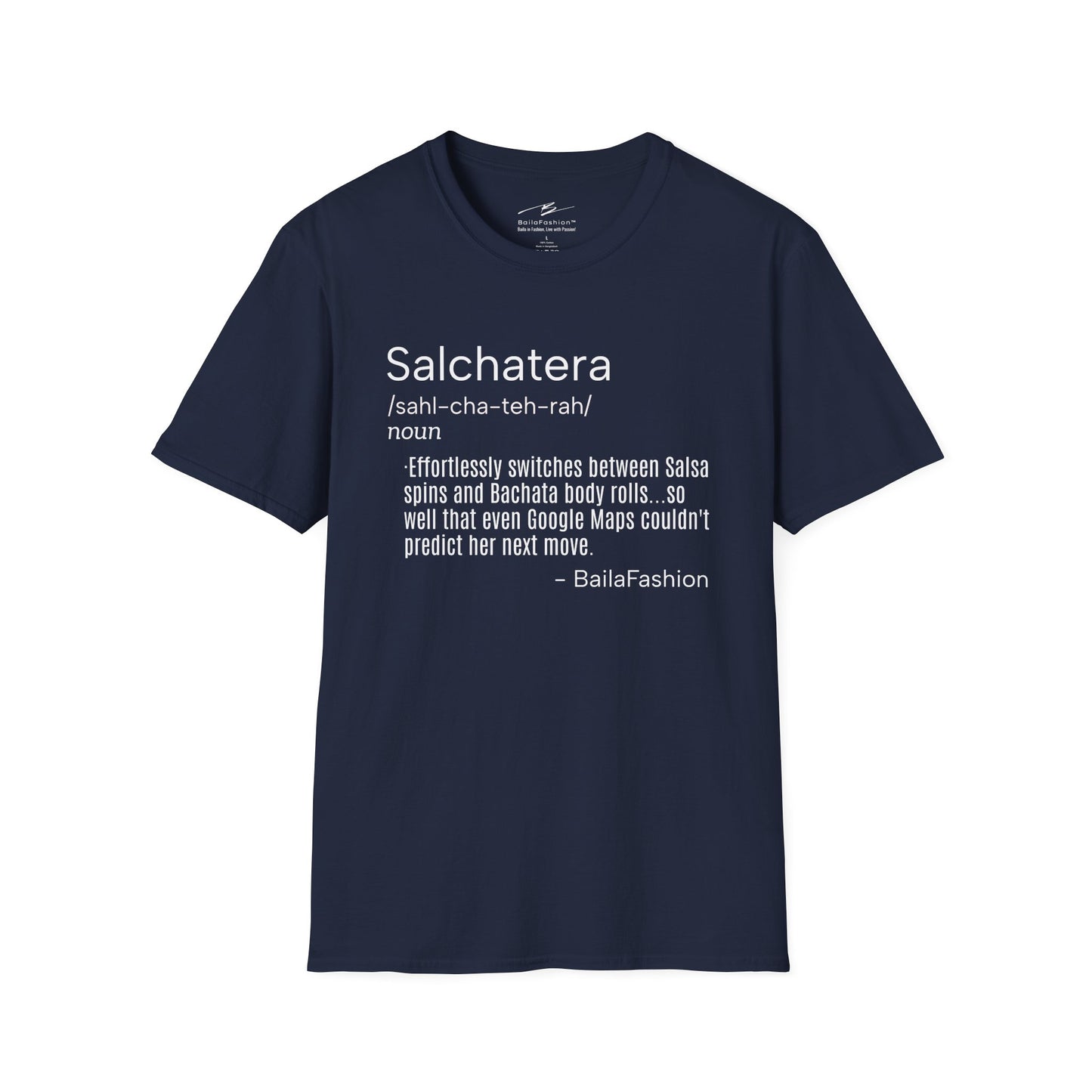 Funny Salsera Bachatera T-Shirt | Women's Salsa Bachata Fusion Tee | Latin Dance Humor Top | Dancer Gift | Practice Wear | Casual Shirt