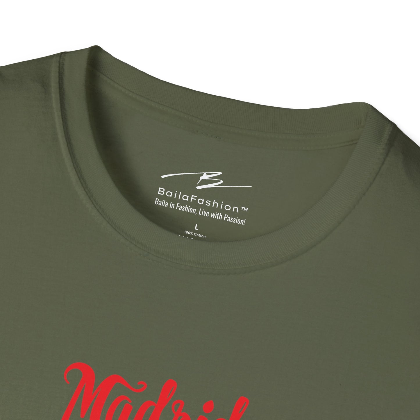 Madrid Dance Travel Repeat T-Shirt | Salsa Bachata Lovers Tee | Dance Lifestyle Shirt for Classes Socials Festivals | Matching Couple Tops