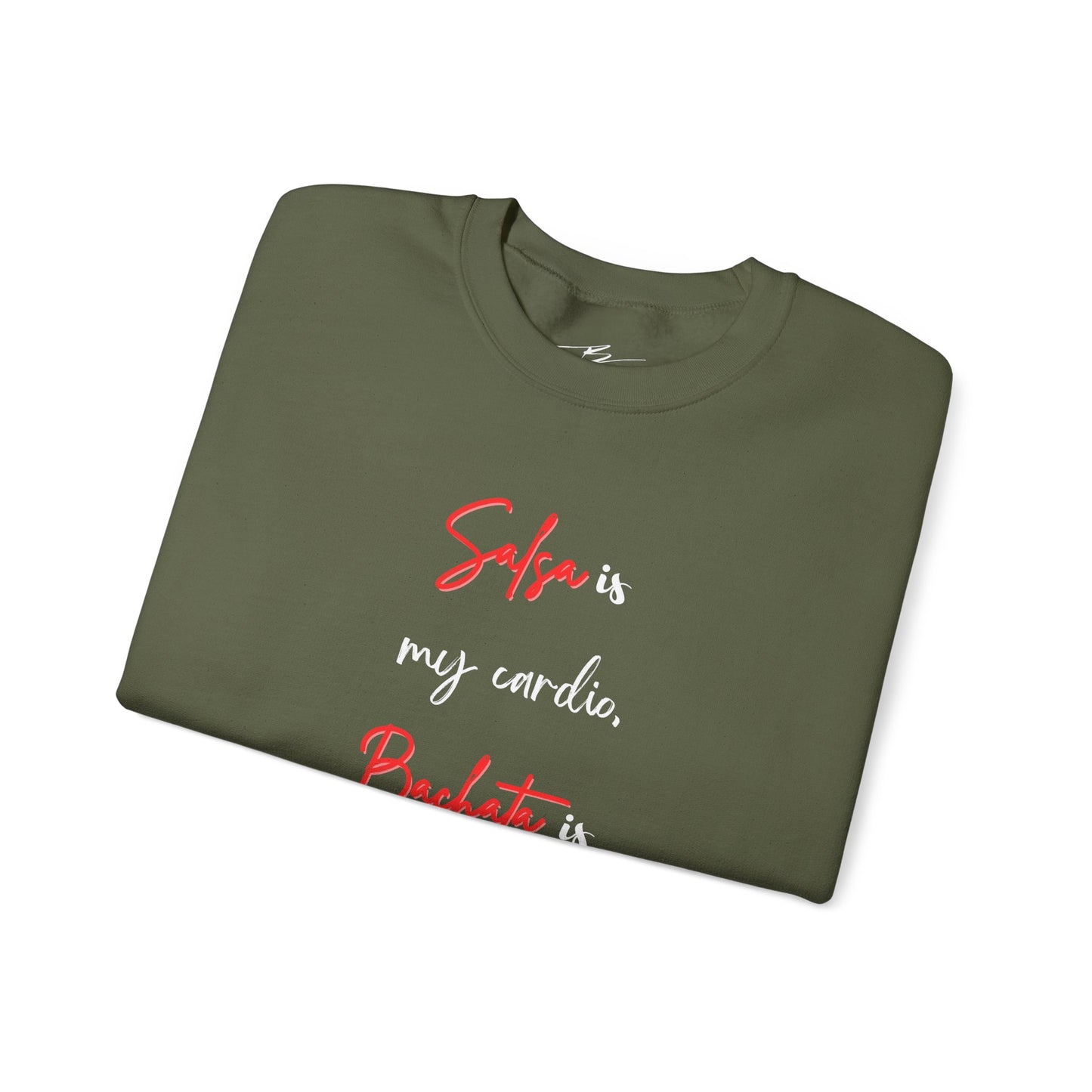 Salsa Is My Cardio Bachata Is My Therapy Sweatshirt | Latin Dancer Crewneck | Dance Quote Pullover | Matching Couple Sweater | BailaFashion
