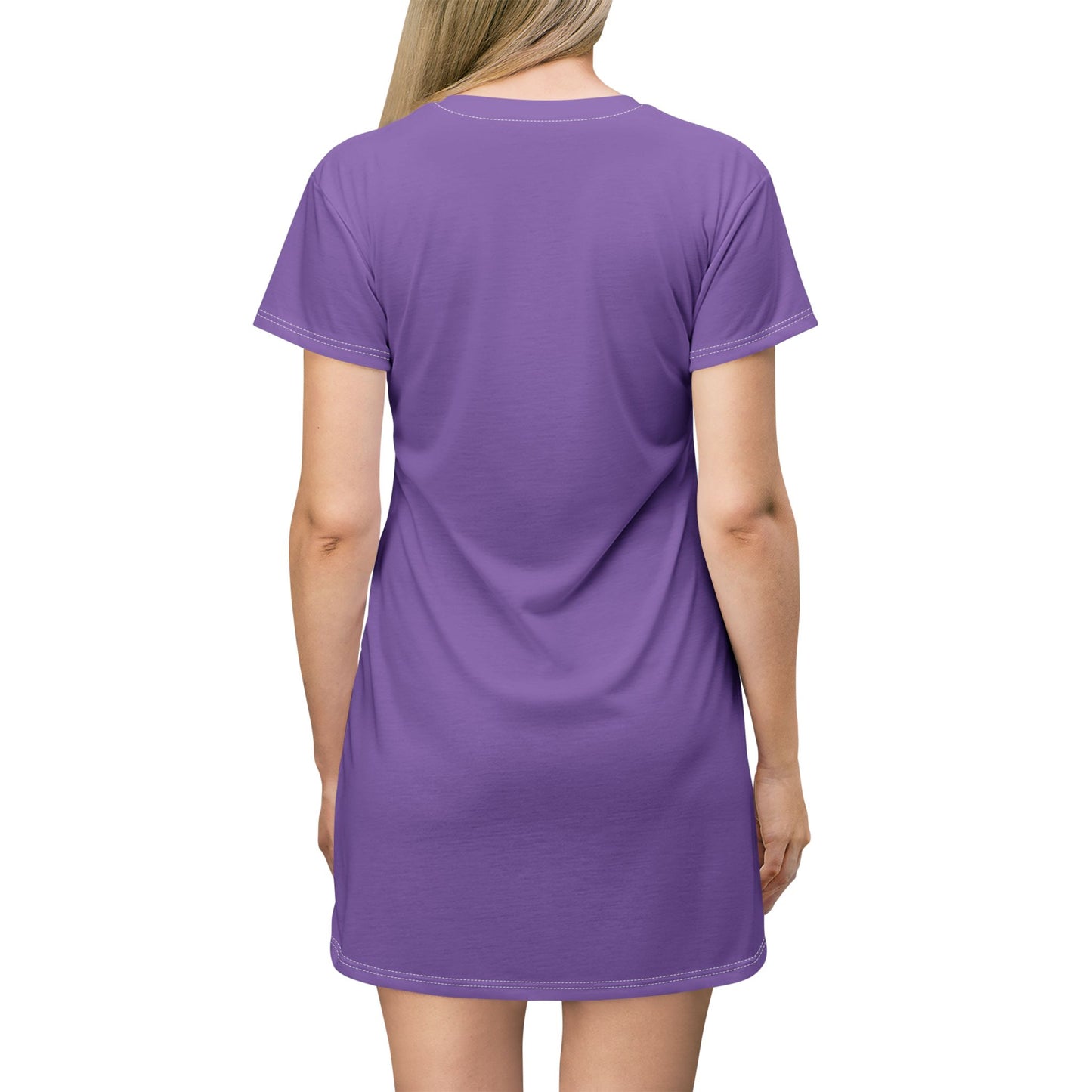 Purple Latin Dancer Silhouette Dress | Salsa Bachata Practice Outfit | Elegant Dance Lifestyle | Casual Summer Dress | Pool Party Coverup