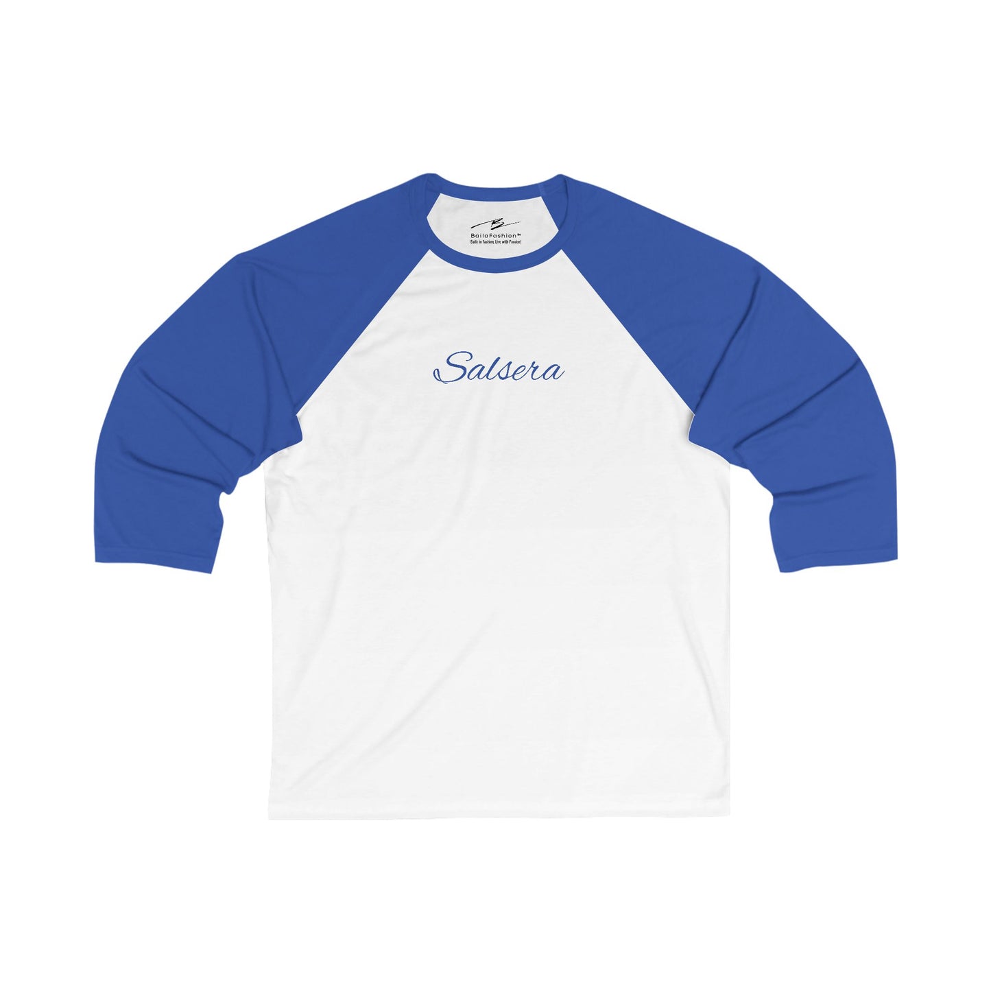 Salsera 3/4 Sleeve Baseball T-Shirt | Latin Dance Identity Raglan Tee | Women's Salsa Dancer Gift | Dance Lifestyle | Matching Couple Tops