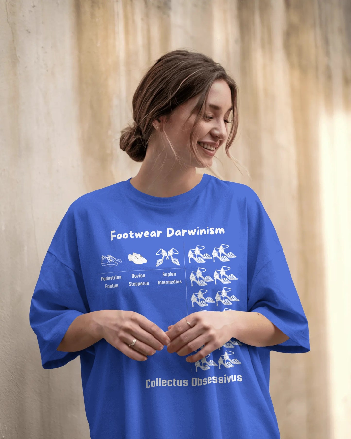 Footwear Darwinism T-Shirt | Dance Shoe Evolution | Latin Dancer Humor | Salsa Bachata Collection | Dance Lifestyle | Matching Couple Tops