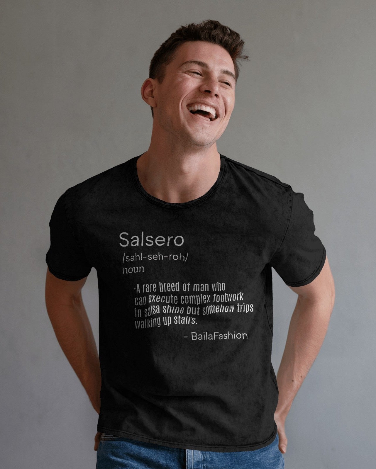 SALSERO Definition T-Shirt | Funny Salsa Dancing Tee | Dancer Dictionary Shirt | Latin Dance Humor Gift | Salsa Dancer Apparel | Daily Wear