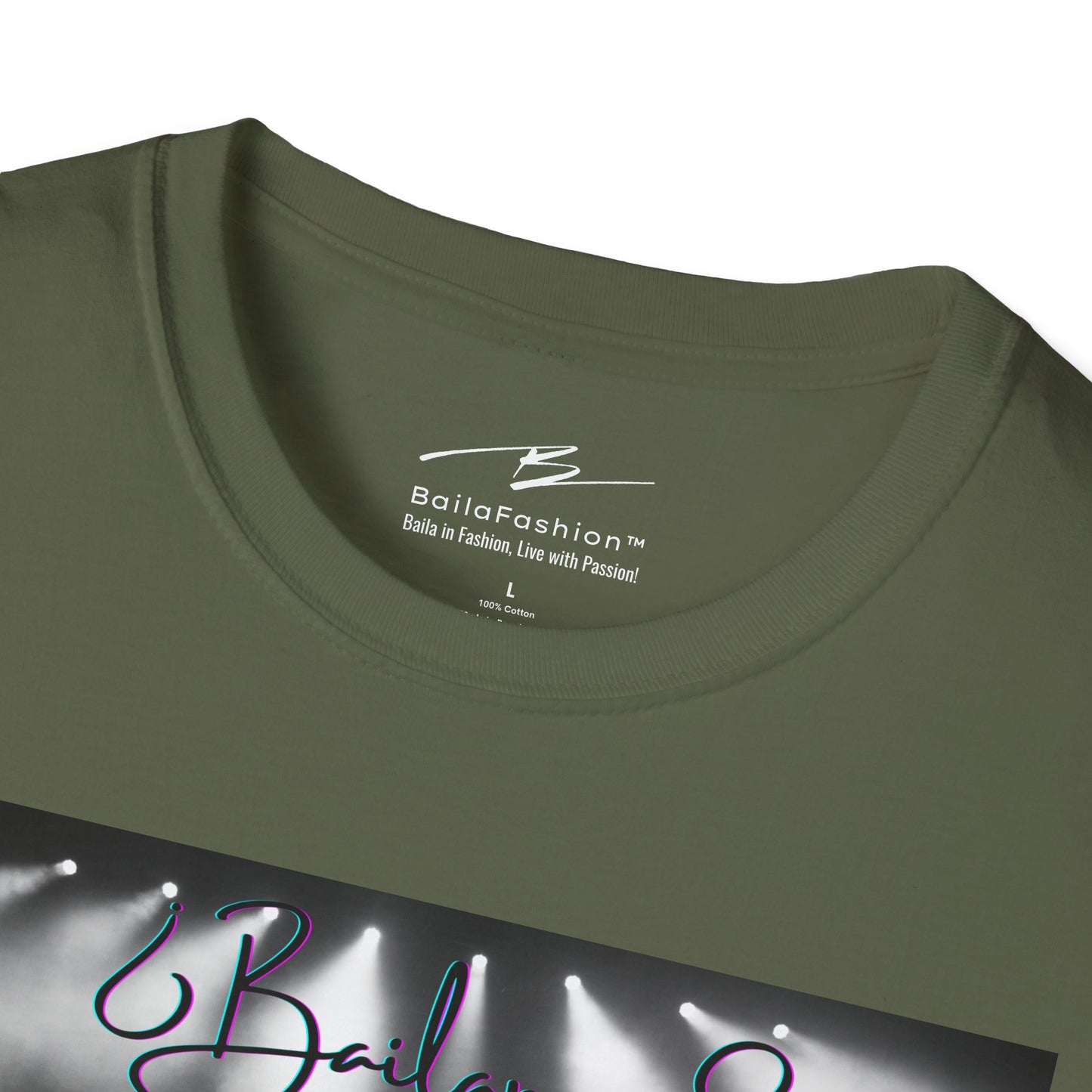 Bailamos Dance Collage T-shirt | DJ Dog Latin Dance Scenes | Salsa Bachata Vintage Dancer Gift | BailaFashion Dance Lifestyle | Practice Tee