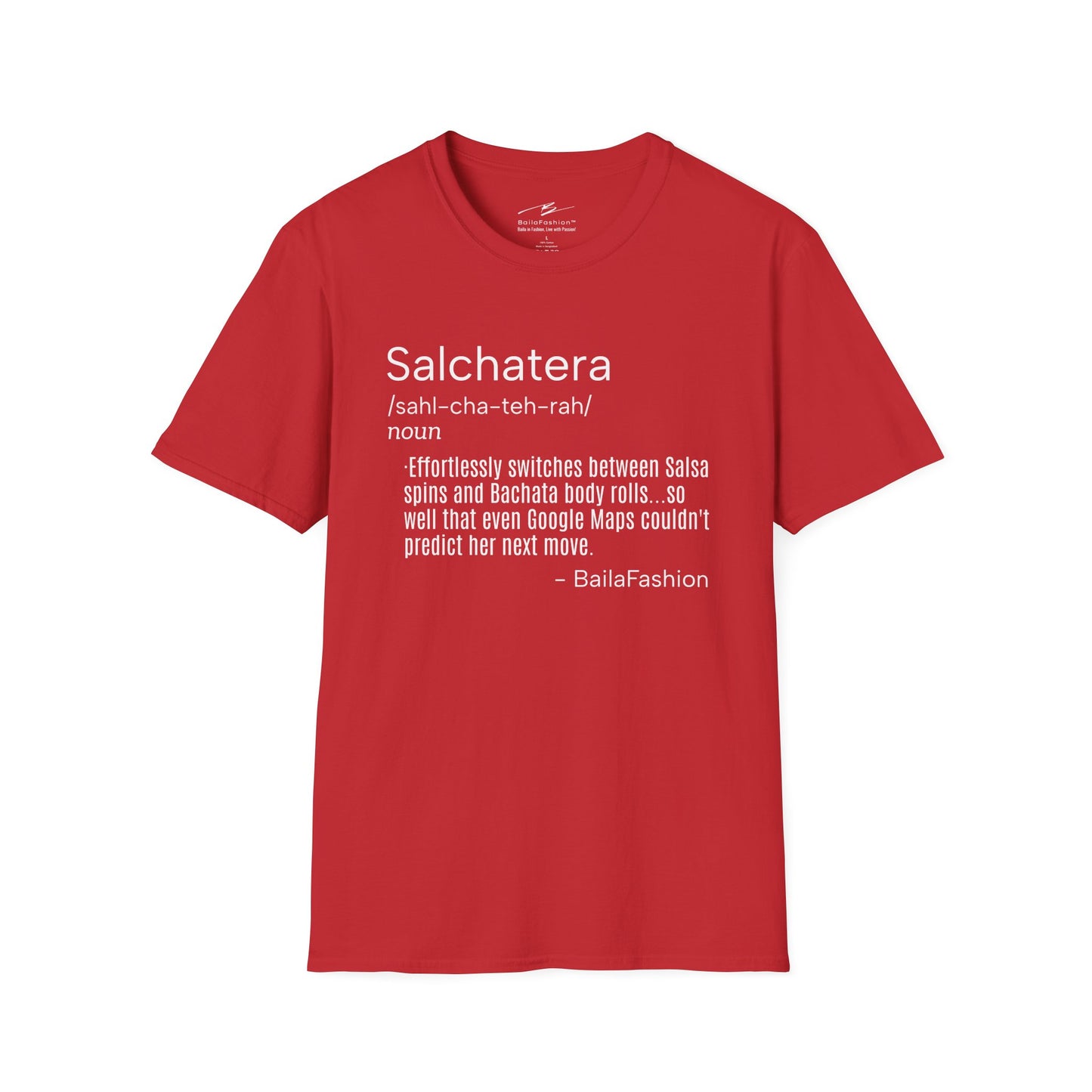Funny Salsera Bachatera T-Shirt | Women's Salsa Bachata Fusion Tee | Latin Dance Humor Top | Dancer Gift | Practice Wear | Casual Shirt