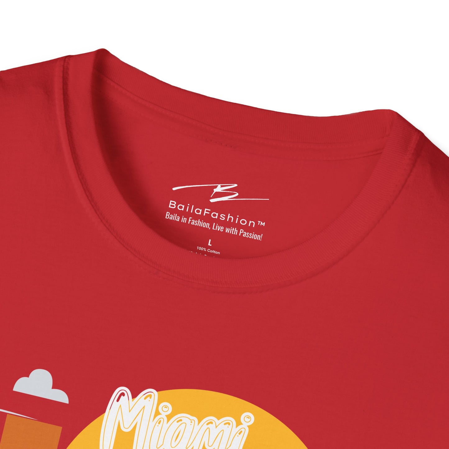 Miami Dance Travel Repeat T-shirt | Tropical Latin Dance City | Salsa Bachata Travel Gift | Dance Congress Tee | BailaFashion Lifestyle