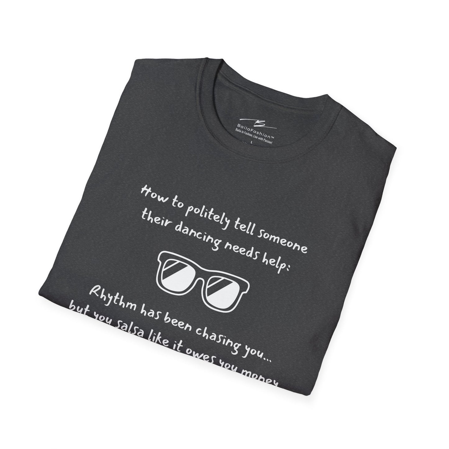 Rhythm Chasing Funny Dancer T-Shirt | Salsa Bachata Humor | Latin Dancer Gift | Dance Studio Tee | Dance Lifestyle | Matching Couple Tops