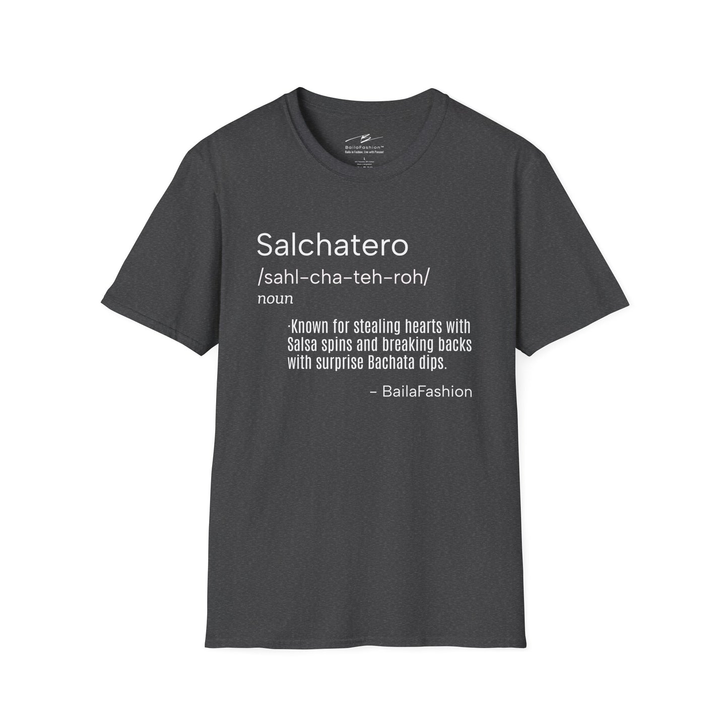 Funny Salsero Bachatero T-Shirt | Men's Salsa Bachata Fusion Tee | Latin Dance Humor | Dancer Gift | Studio Practice Wear | Dance Lifestyle