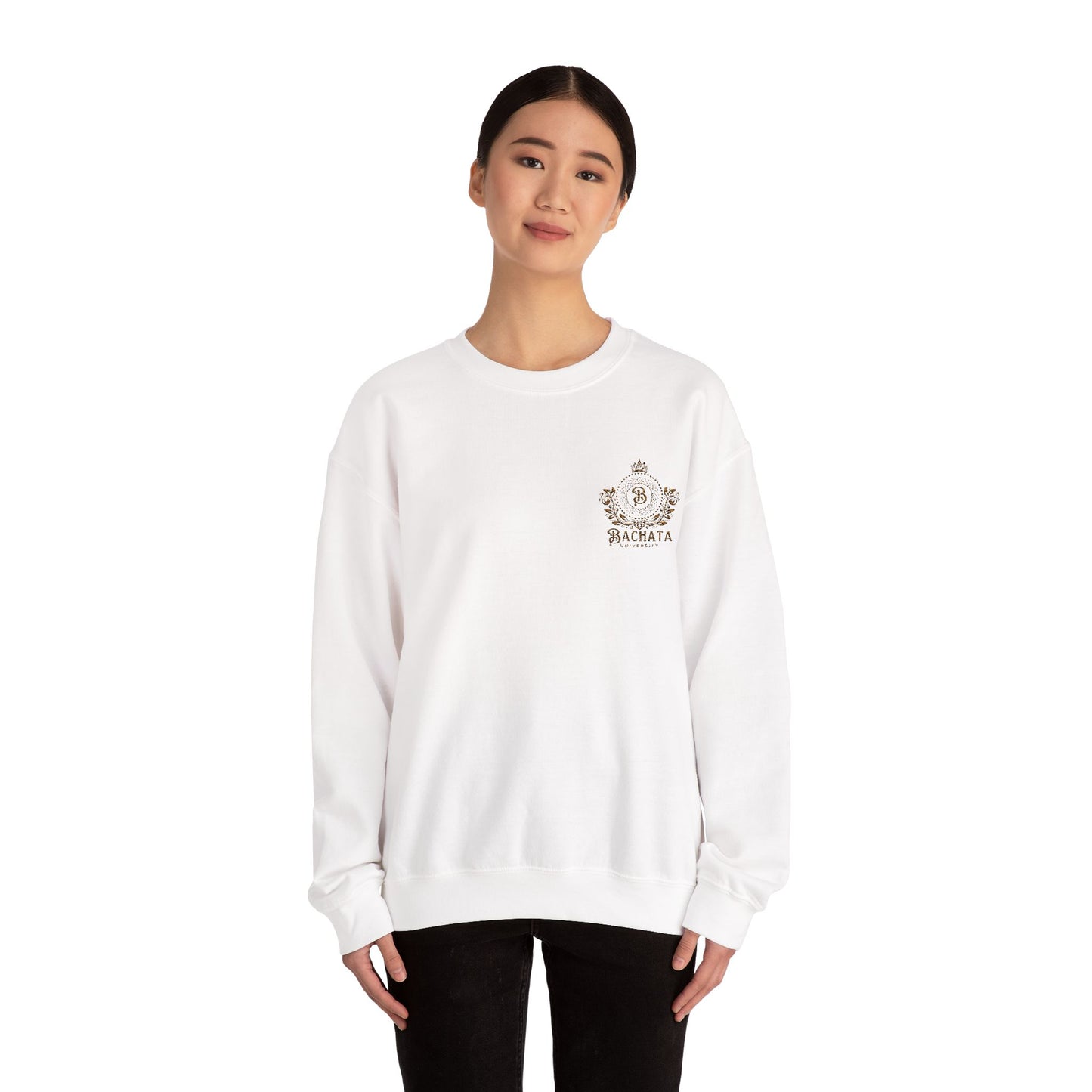 Bachata University Embroidered Sweatshirt | Elite Dance Academy Crewneck | Matching Couple Tops | Dance Lifestyle