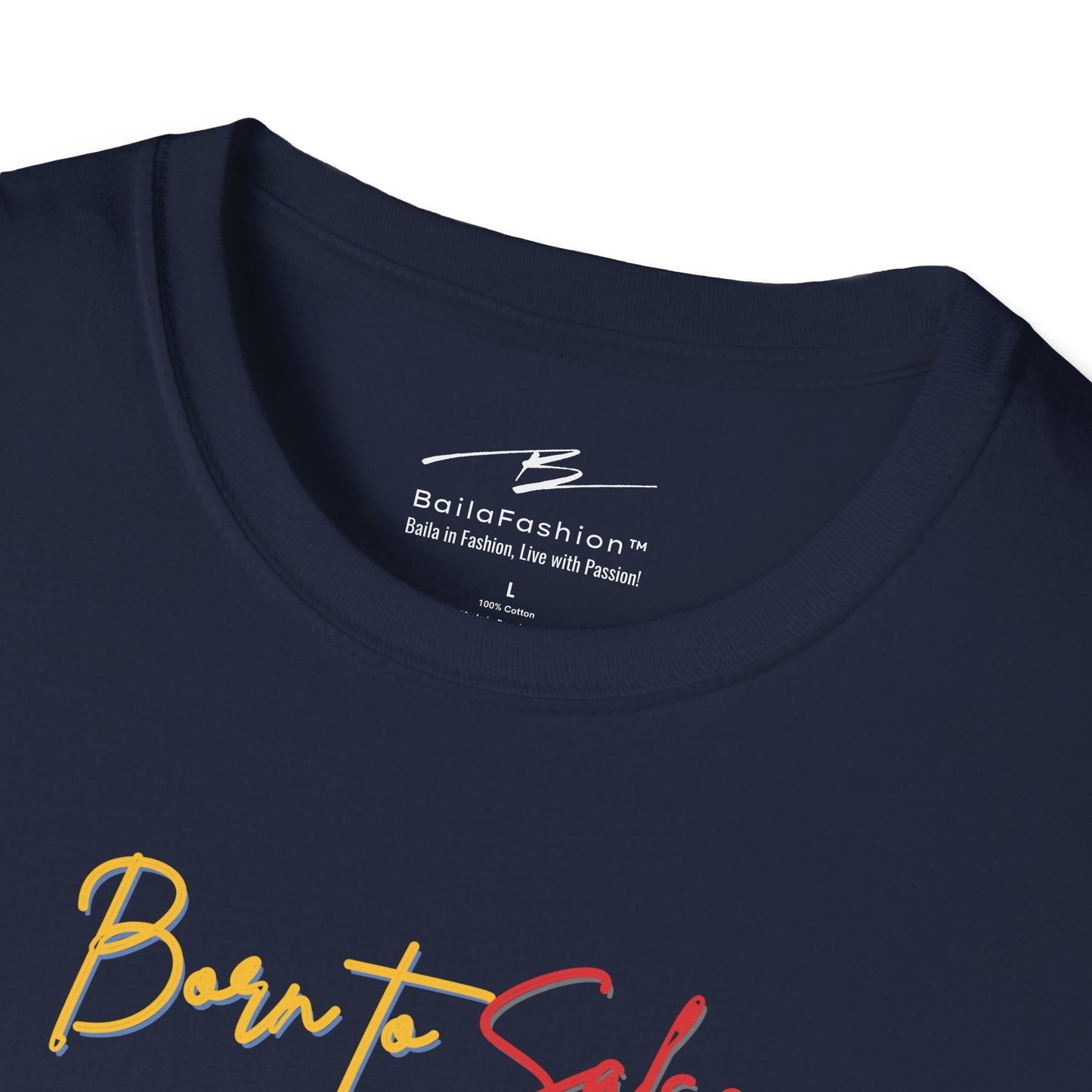 Born To Salsa Forced To Work T-Shirt | Latin Dance Tee | Vibrant Salsa Dancer Shirt | Funny Dance Gift | Colorful Dance Apparel | Daily Wear