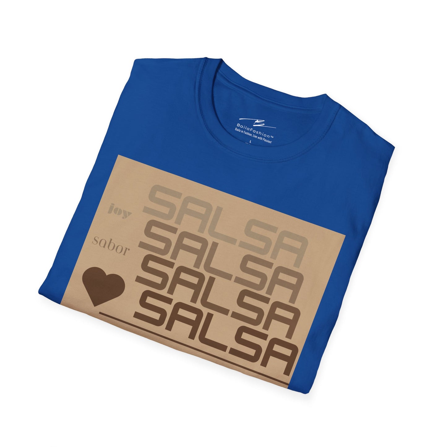 Salsa Essence Dancer T-Shirt | Latin Dance Typography Tee | Rhythm Passion Energy | Salsa Dancer Gift | Matching Couple Tops | BailaFashion
