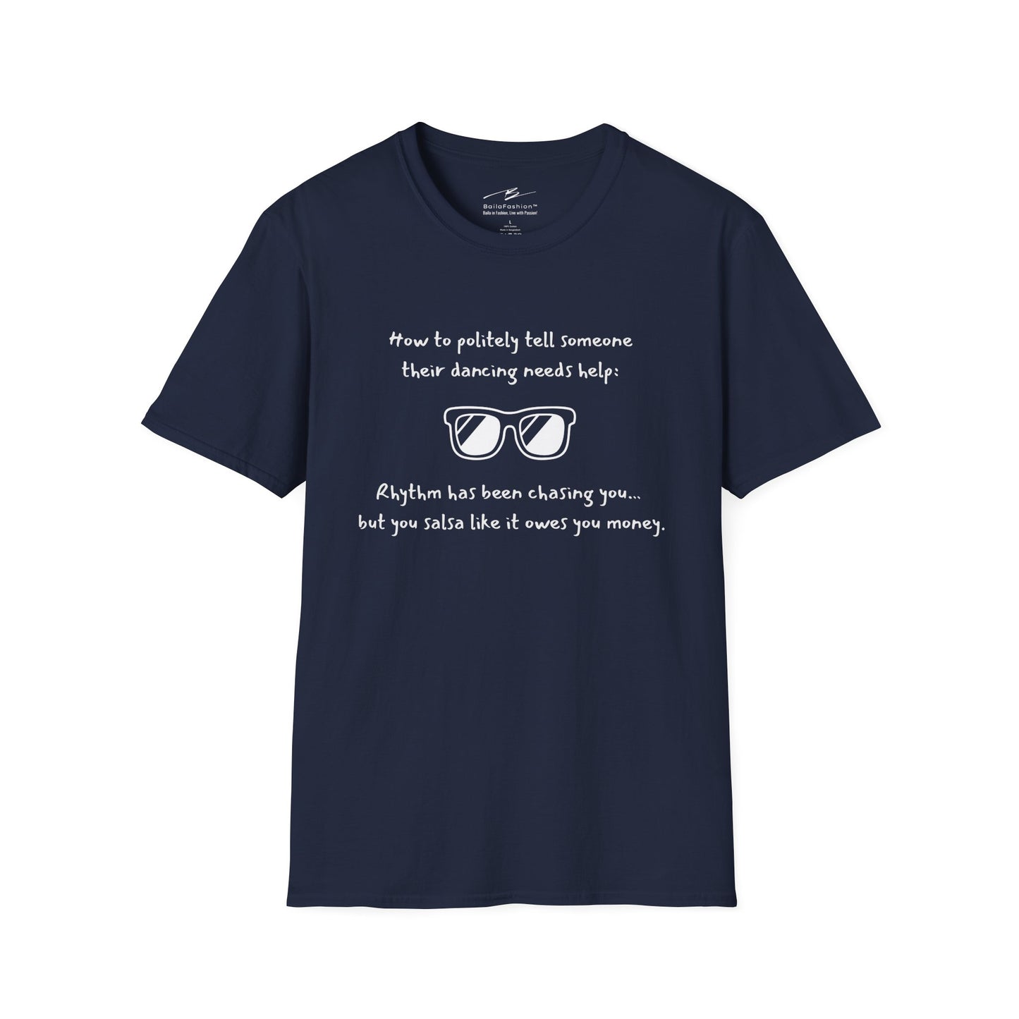 Rhythm Chasing Funny Dancer T-Shirt | Salsa Bachata Humor | Latin Dancer Gift | Dance Studio Tee | Dance Lifestyle | Matching Couple Tops