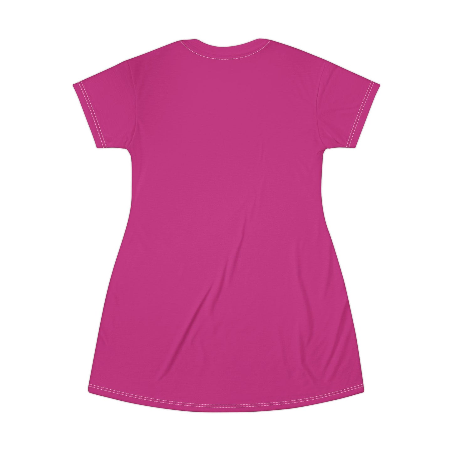 Magenta Hot Pink Latin Dancer Silhouette Dress | Salsa Bachata Practice Outfit | Elegant Dance Lifestyle | Everyday Wear | Pool Party Dress