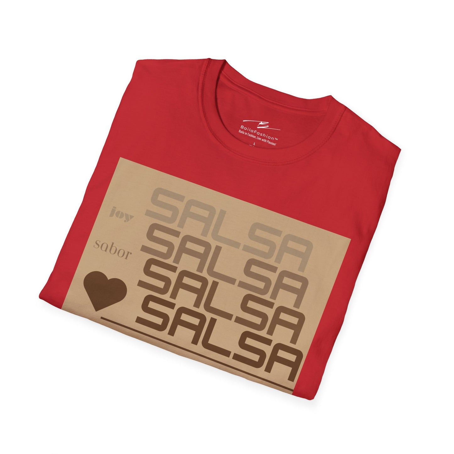 Salsa Essence Dancer T-Shirt | Latin Dance Typography Tee | Rhythm Passion Energy | Salsa Dancer Gift | Matching Couple Tops | BailaFashion