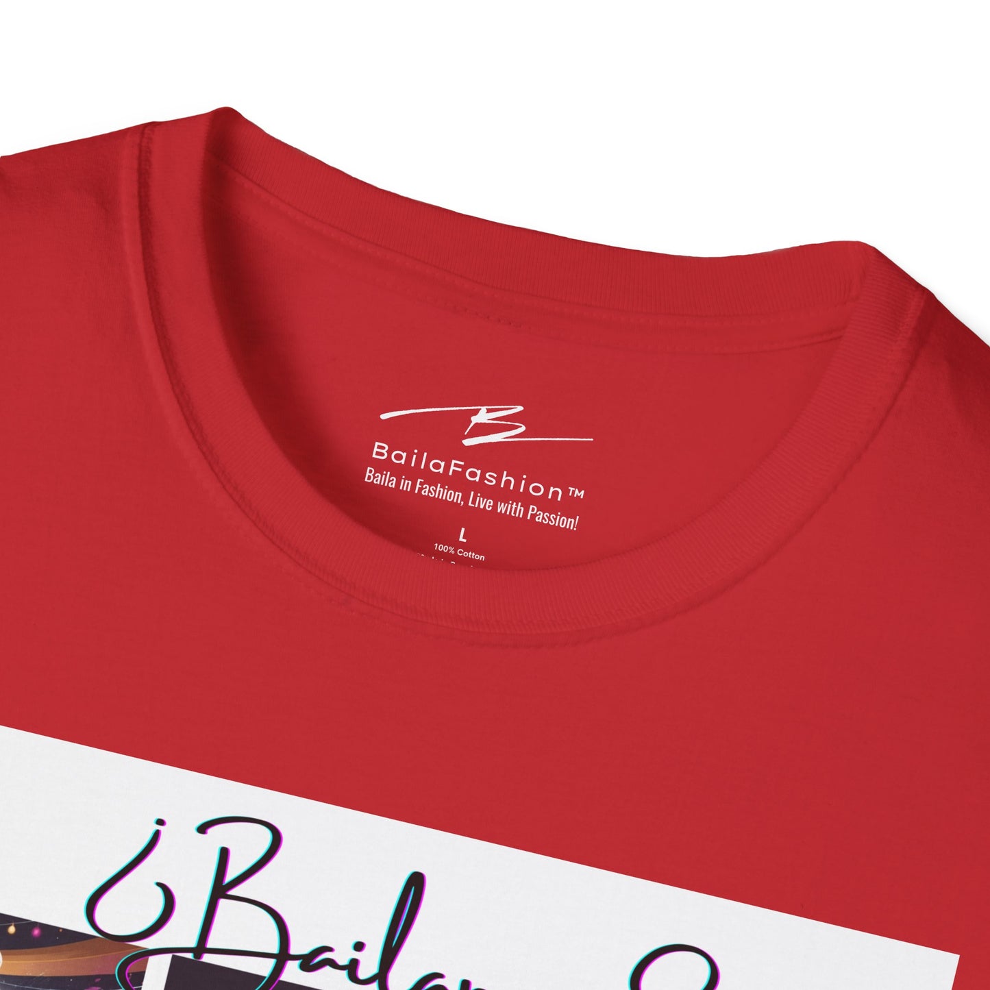 Bailamos? Latin Dance Collage T-Shirt | DJ Cat Salsa Bachata Scenes | Vibrant Dancer Art | BailaFashion Streetwear | Dance Practice Tee