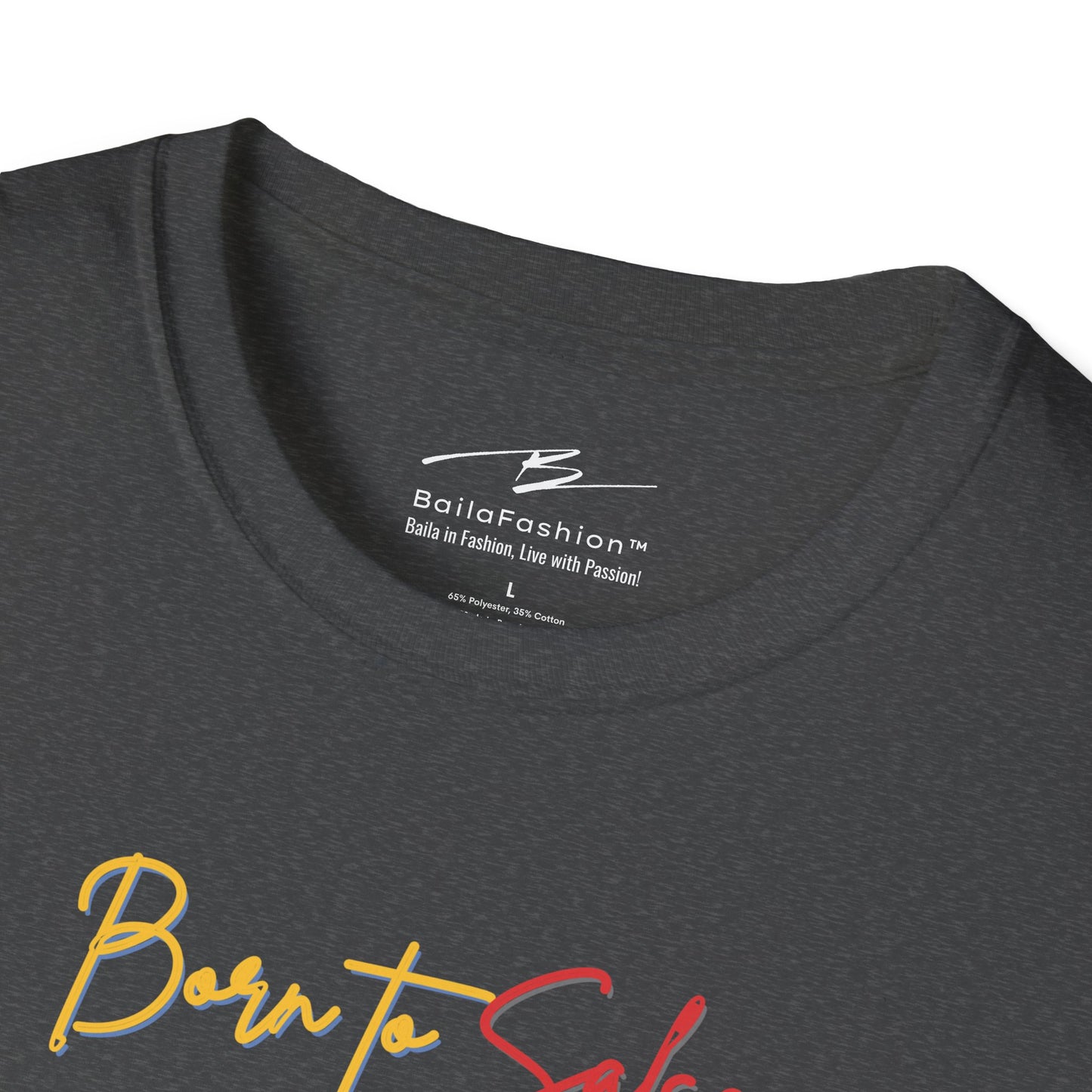 Born To Salsa Forced To Work T-Shirt | Latin Dance Tee | Vibrant Salsa Dancer Shirt | Funny Dance Gift | Colorful Dance Apparel | Daily Wear