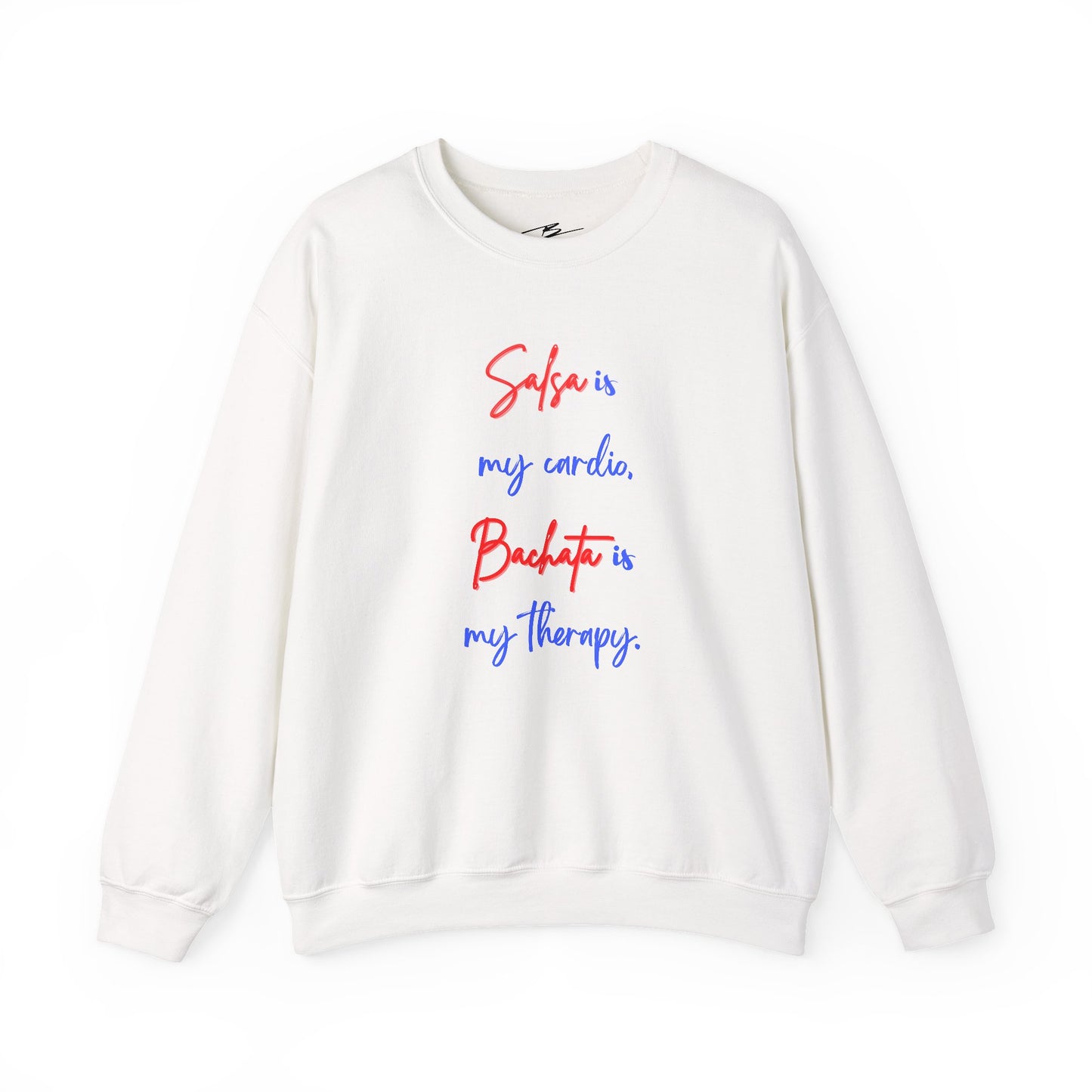Salsa Is My Cardio Bachata Is My Therapy Sweatshirt | Latin Dancer Crewneck | Dance Quote Pullover | Matching Couple Sweater | BailaFashion