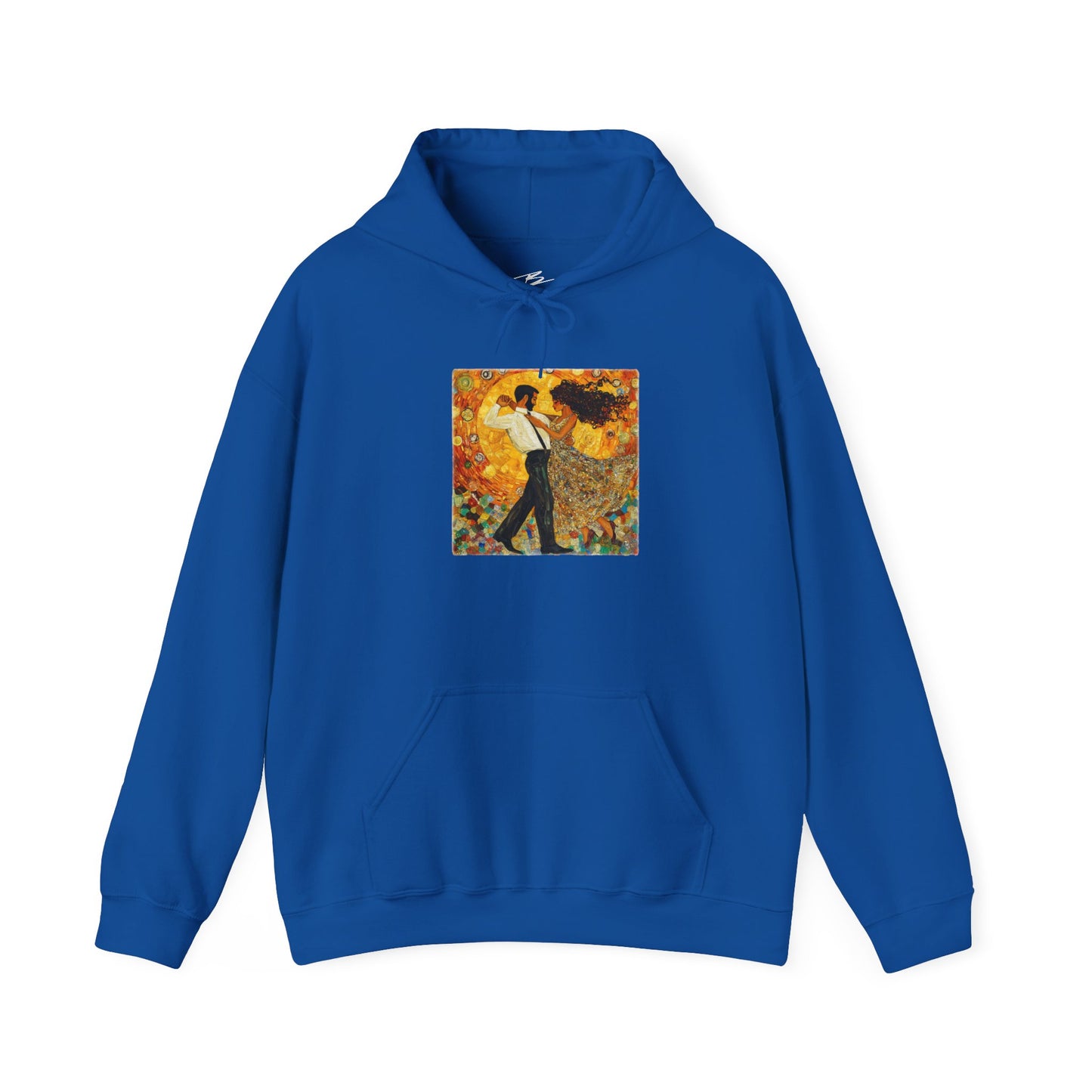 Golden Rhythm Dance Hoodie | Premium Salsa Bachata Apparel | Latin Dancer Gift | Vibrant Dance Art | BailaFashion Dance Lifestyle