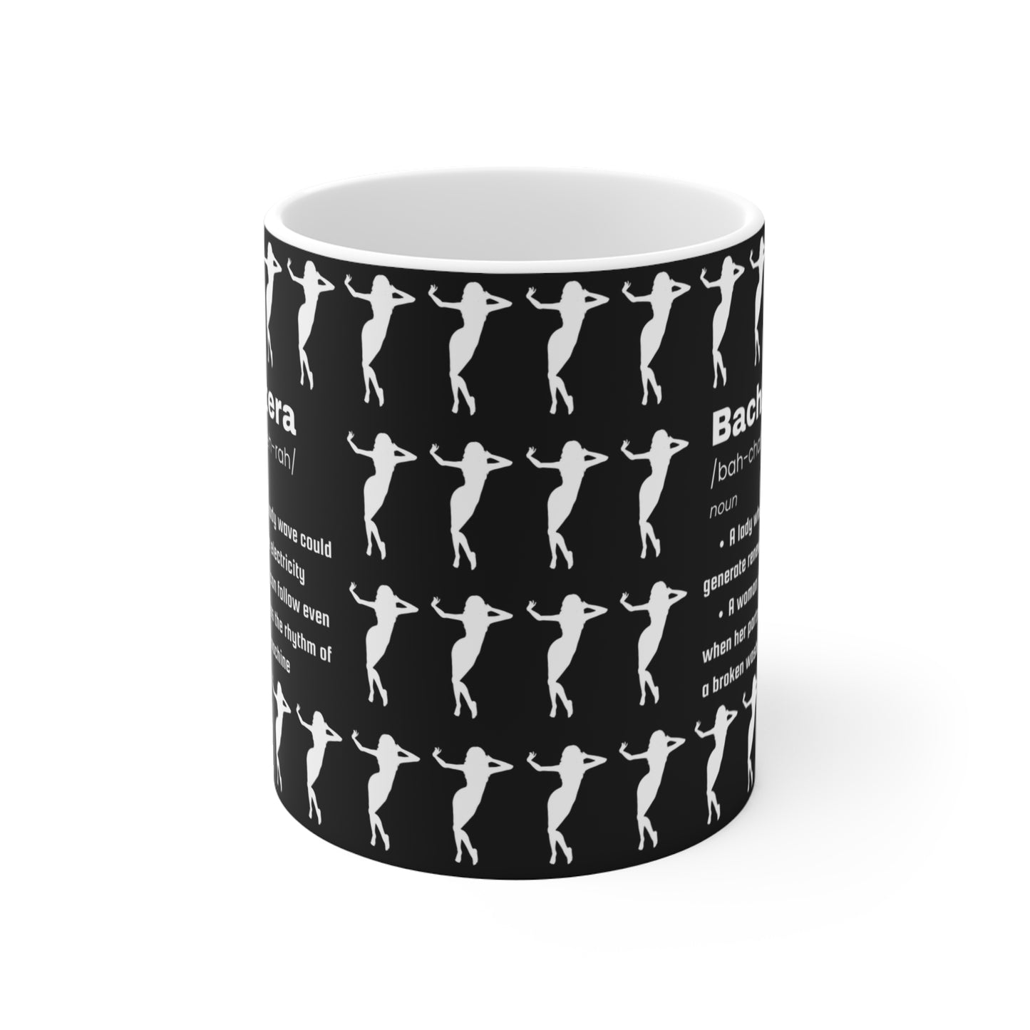 Bachatera Definition Ceramic Mug 11oz | Latin Dance Humor Cup | Bachata Dancer Gift | Dance Studio Decor | Dance Lifestyle
