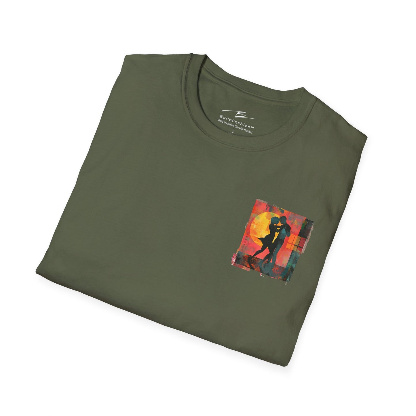 Sunset Connection | Latin Dance T-Shirt | Salsa Bachata Dancer Gift | Dance Fashion Apparel | BailaFashion | Unisex Daily Wear | Couple Tops