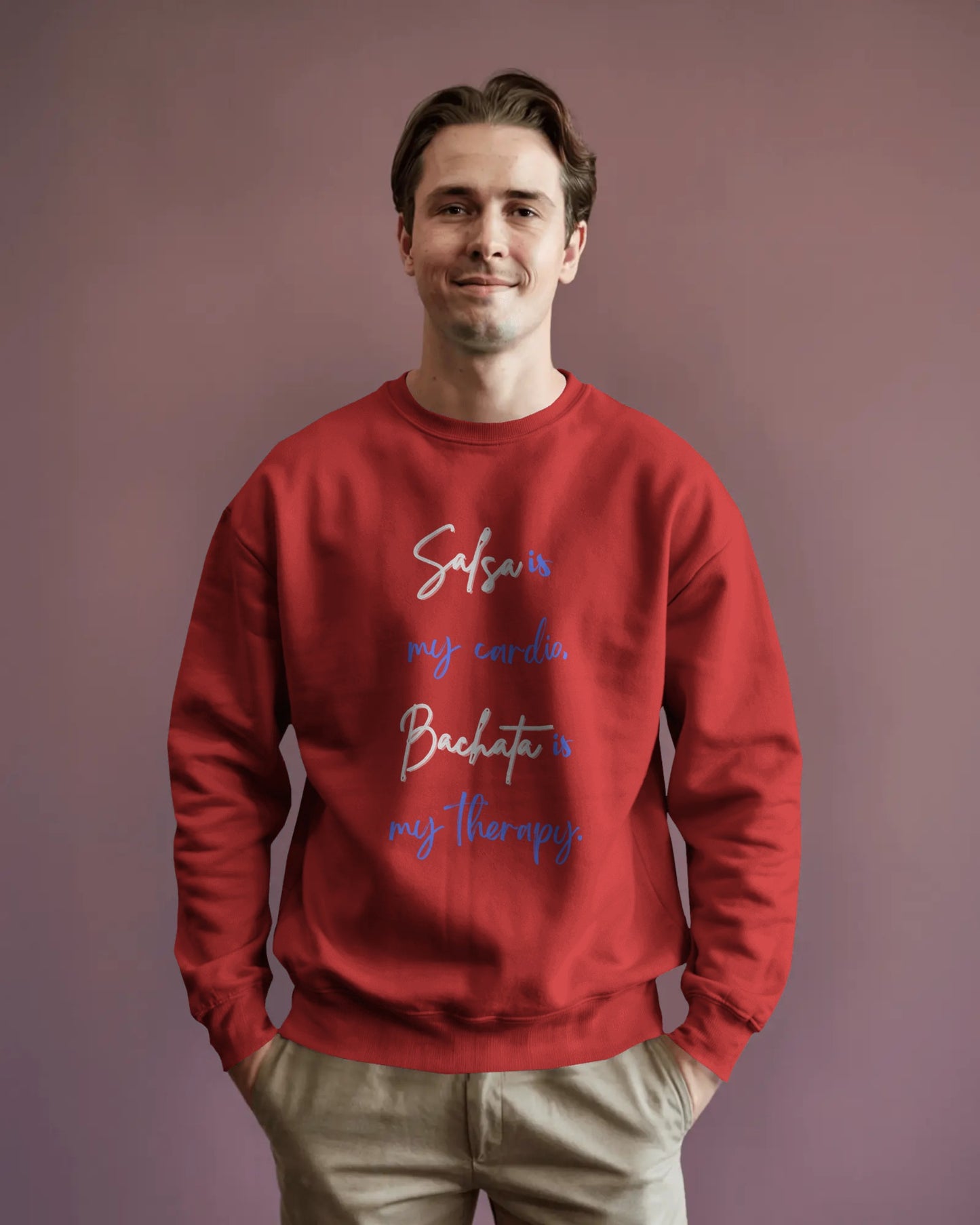 Salsa Is My Cardio Bachata Is My Therapy Sweatshirt | Latin Dancer Crewneck | Dance Quote Pullover | Matching Couple Sweater | BailaFashion