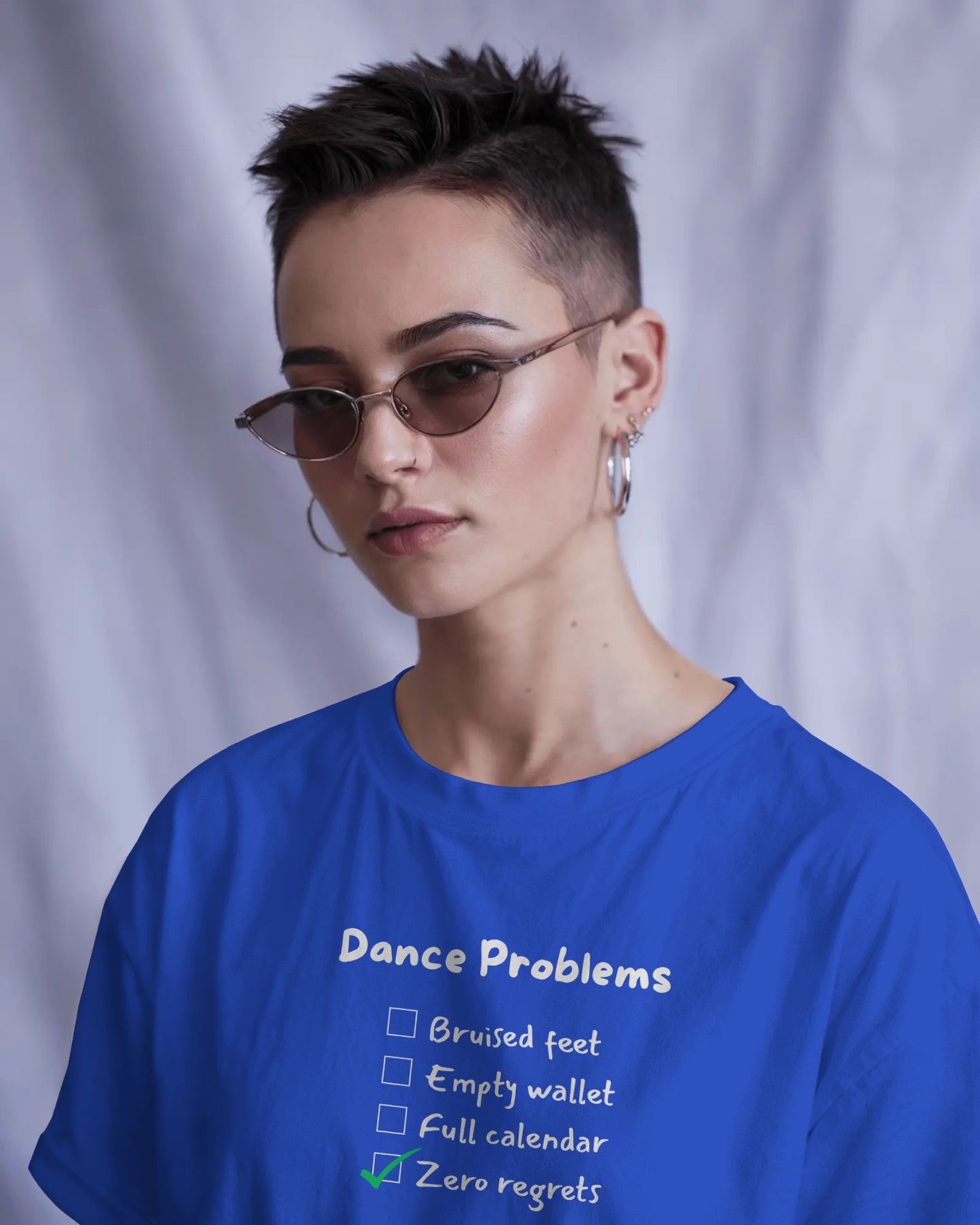 Dance Problems Checklist T-Shirt | Latin Dancer Humor | Salsa Bachata Tee | Zero Regrets Dance Life | Dance Lifestyle | Matching Couple Tops