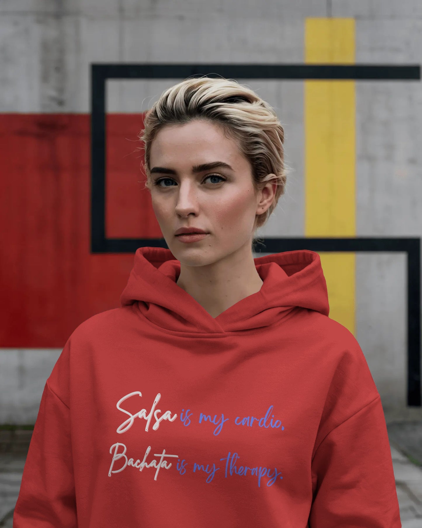 Salsa Is My Cardio Bachata Is My Therapy Hoodie | Latin Dance Quote | Dancer Lifestyle Pullover | Comfy Casual Wear | Matching Couple Hoodie