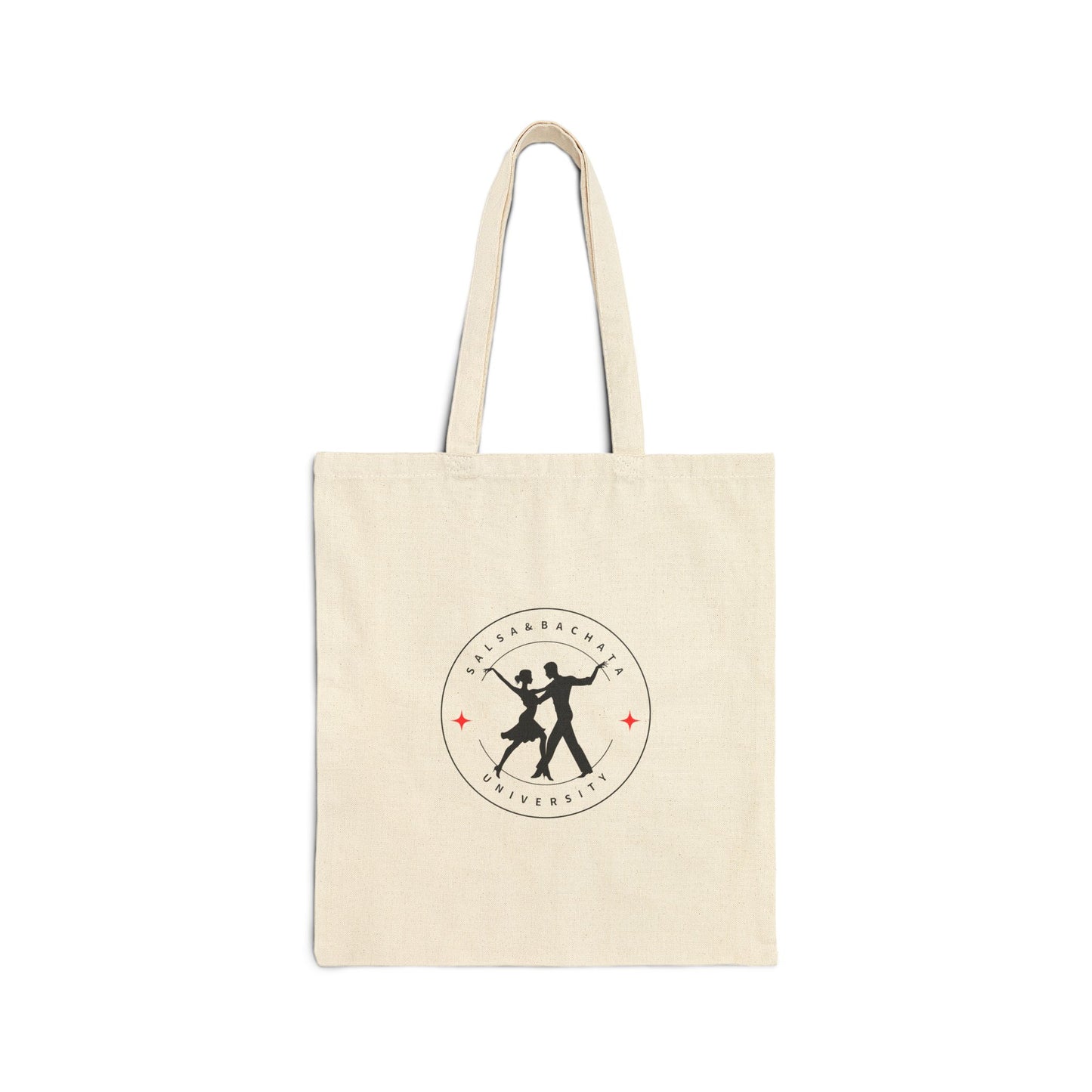 Salsa & Bachata University Tote Bag | Latin Dance Academy | Partner Dance School Design | Dancer Study Canvas