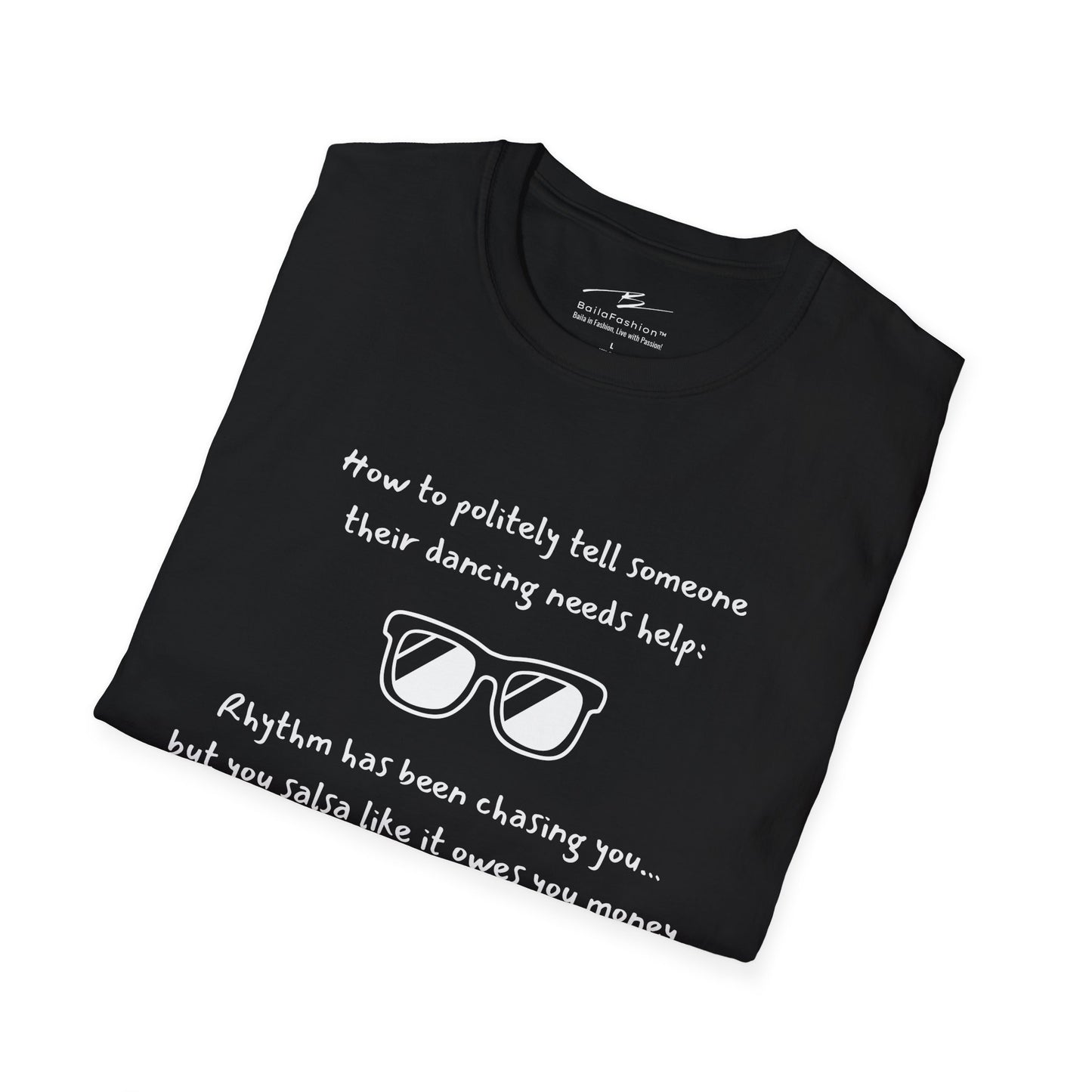 Rhythm Chasing Funny Dancer T-Shirt | Salsa Bachata Humor | Latin Dancer Gift | Dance Studio Tee | Dance Lifestyle | Matching Couple Tops