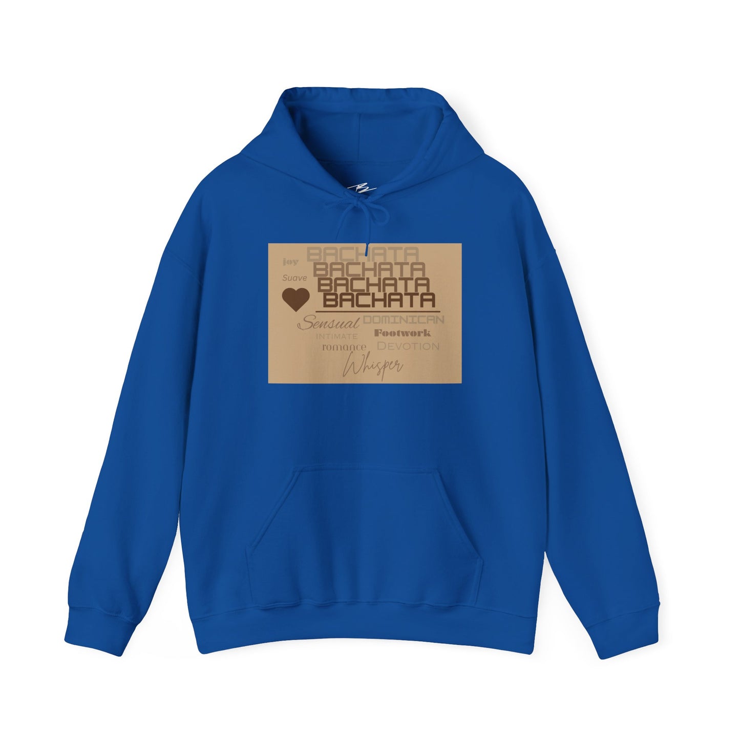 BACHATA Typography Hoodie | Latin Dance Word Art | Dominican Bachata | Sensual Bachata Pullover | BailaFashion Casual Wear Practice Wear