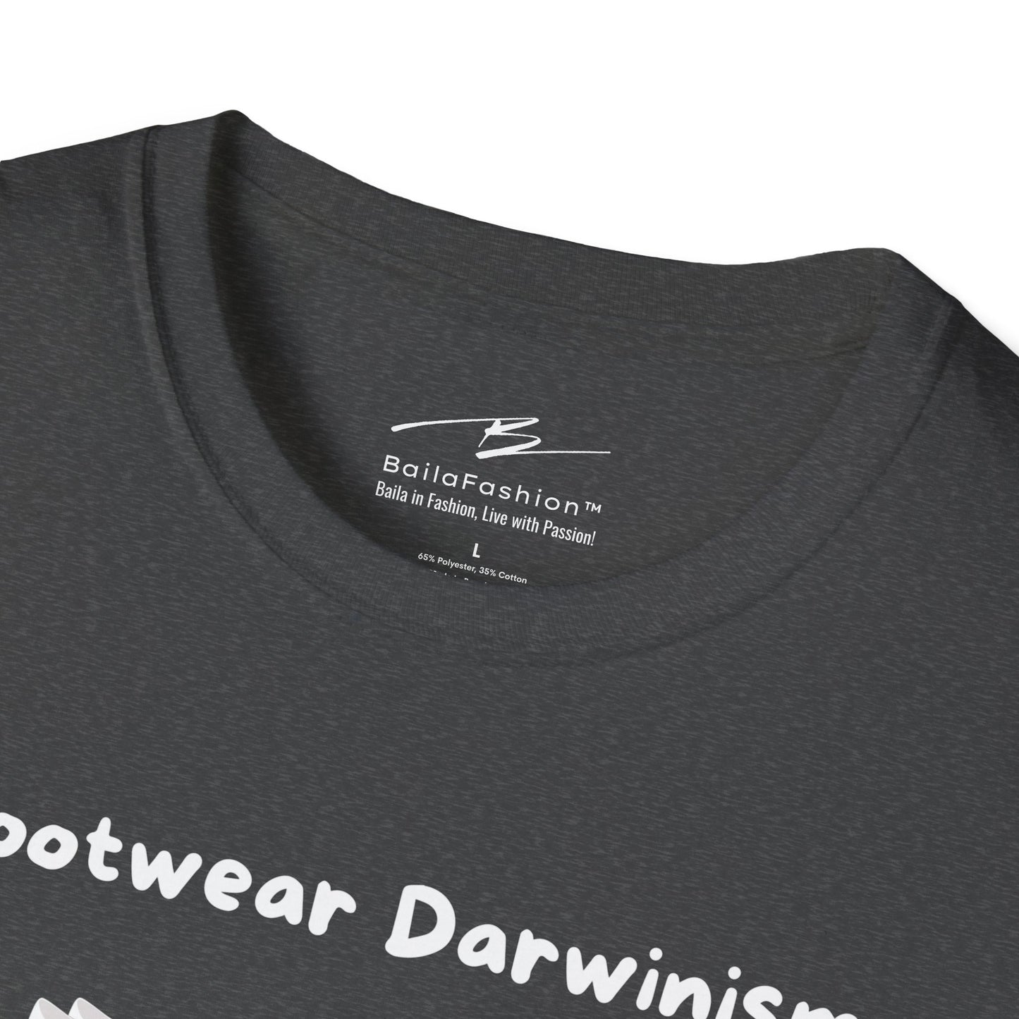 Footwear Darwinism T-Shirt | Dance Shoe Evolution | Latin Dancer Humor | Salsa Bachata Collection | Dance Lifestyle | Matching Couple Tops