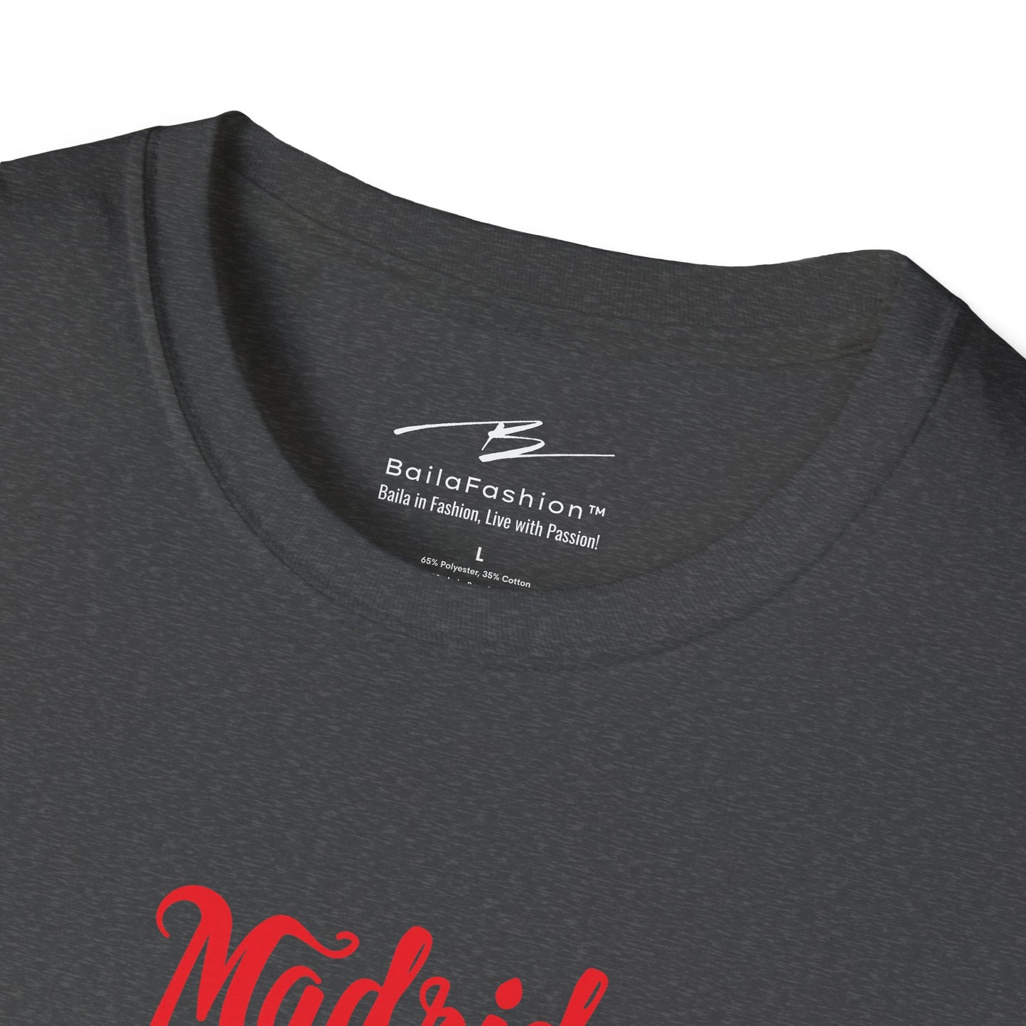 Madrid Dance Travel Repeat T-Shirt | Salsa Bachata Lovers Tee | Dance Lifestyle Shirt for Classes Socials Festivals | Matching Couple Tops