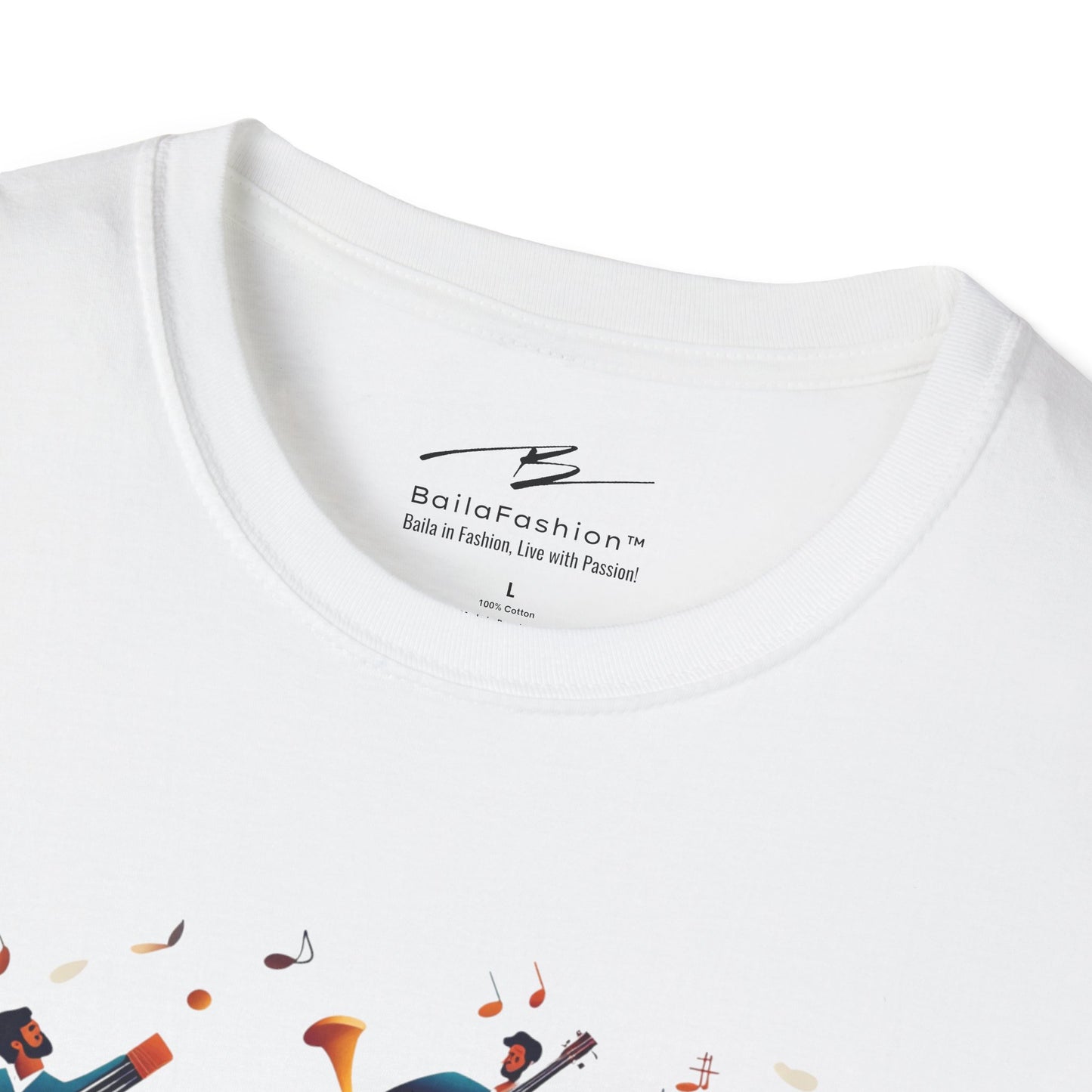Salsa Orchestra T-Shirt | Latin Band Illustration | Musician Dance Art | Unisex Vibrant Music Tee | Studio Practice Wear | Dance Lifestyle