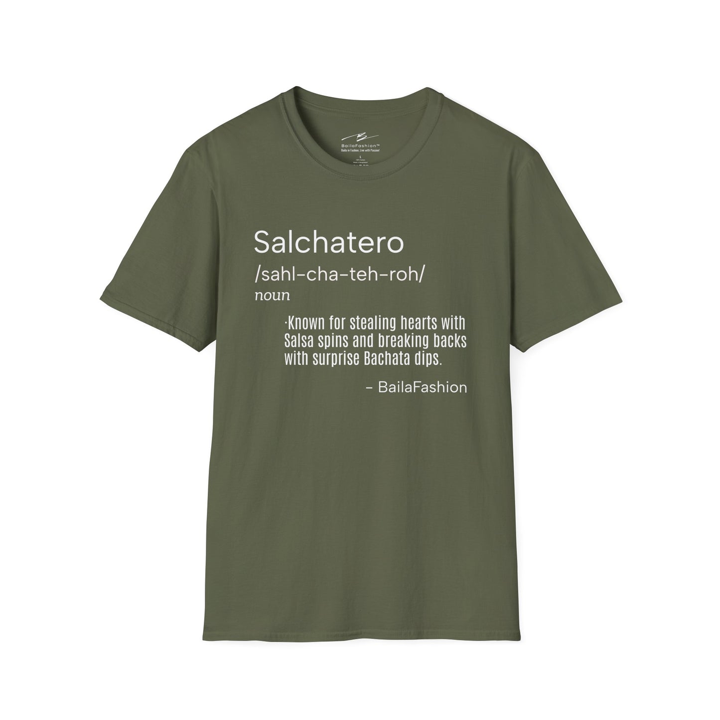 Funny Salsero Bachatero T-Shirt | Men's Salsa Bachata Fusion Tee | Latin Dance Humor | Dancer Gift | Studio Practice Wear | Dance Lifestyle