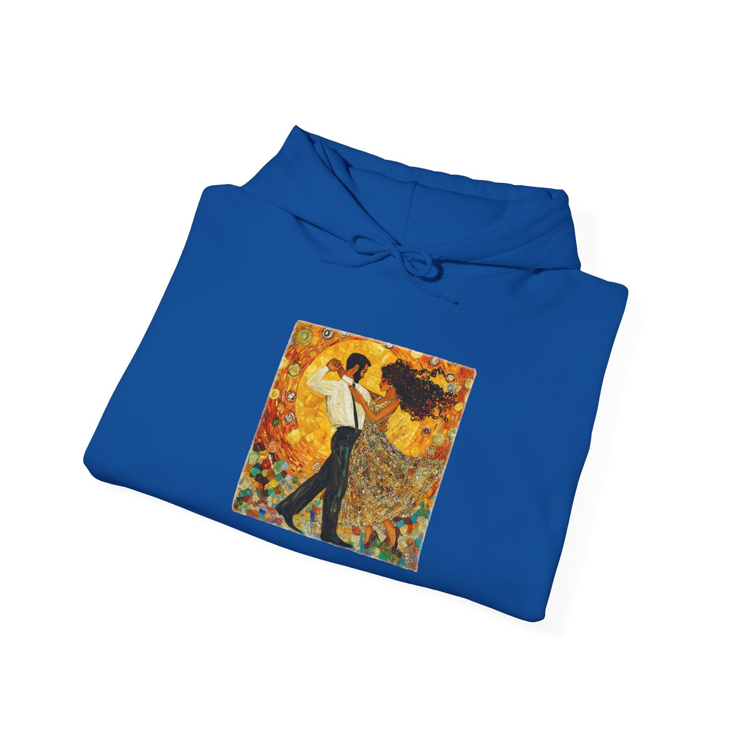 Golden Rhythm Dance Hoodie | Premium Salsa Bachata Apparel | Latin Dancer Gift | Vibrant Dance Art | BailaFashion Dance Lifestyle