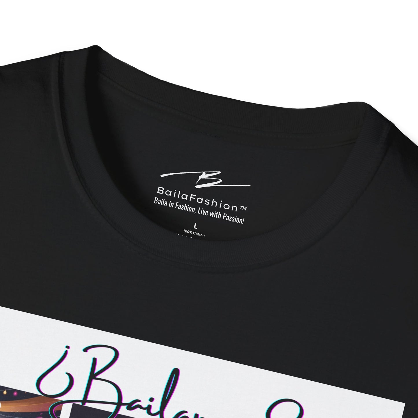 Bailamos? Latin Dance Collage T-Shirt | DJ Cat Salsa Bachata Scenes | Vibrant Dancer Art | BailaFashion Streetwear | Dance Practice Tee