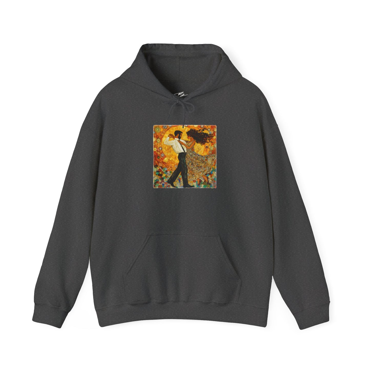 Golden Rhythm Dance Hoodie | Premium Salsa Bachata Apparel | Latin Dancer Gift | Vibrant Dance Art | BailaFashion Dance Lifestyle