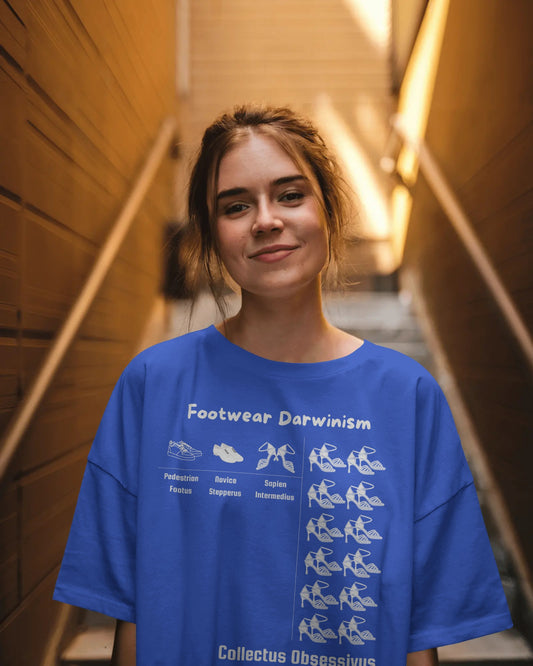 Footwear Darwinism T-Shirt | Dance Shoe Evolution | Latin Dancer Humor | Salsa Bachata Collection | Dance Lifestyle | Matching Couple Tops