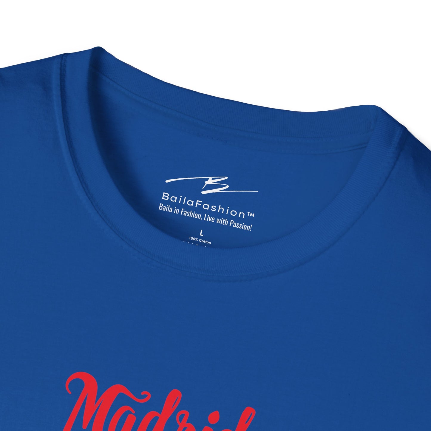 Madrid Dance Travel Repeat T-Shirt | Salsa Bachata Lovers Tee | Dance Lifestyle Shirt for Classes Socials Festivals | Matching Couple Tops