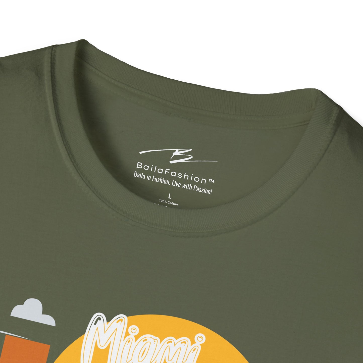Miami Dance Travel Repeat T-shirt | Tropical Latin Dance City | Salsa Bachata Travel Gift | Dance Congress Tee | BailaFashion Lifestyle
