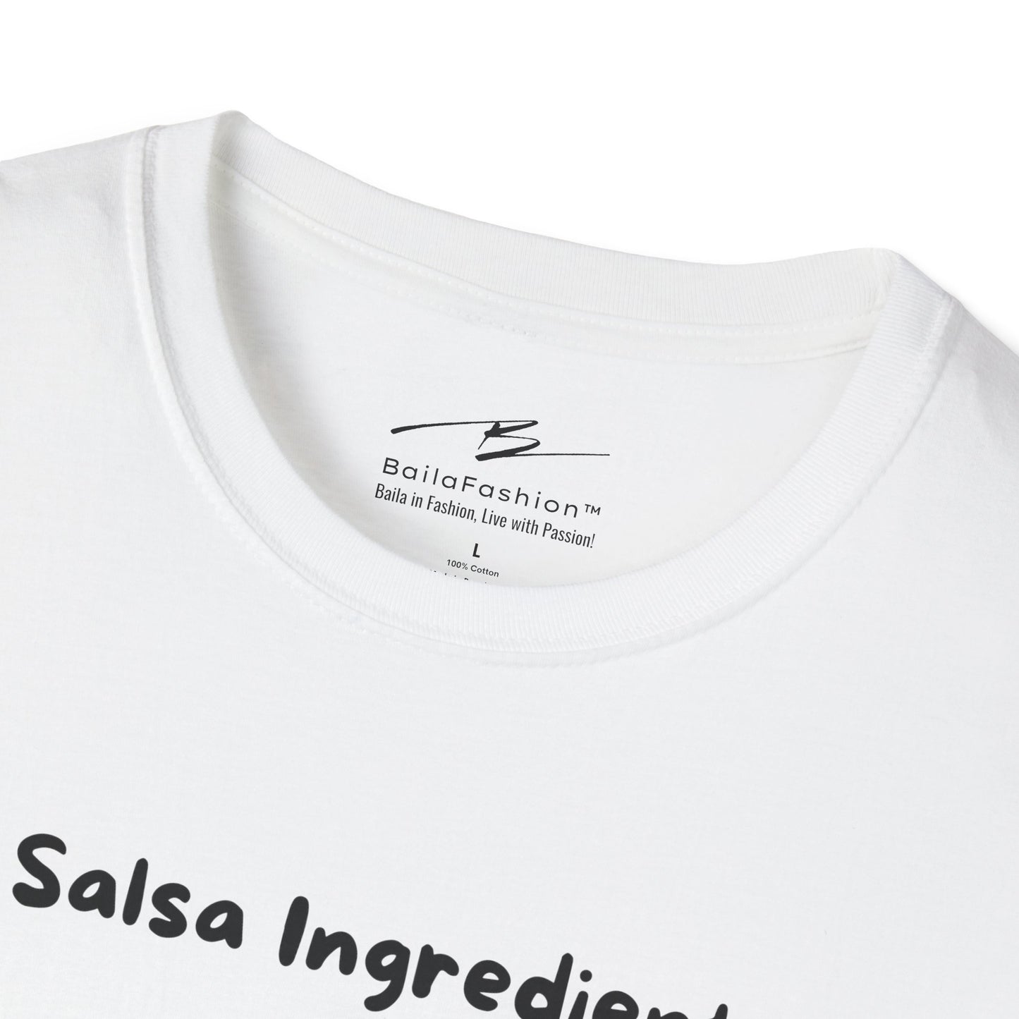 Salsa Ingredients Recipe T-Shirt | Latin Dance Humor | Rhythm Style Attitude | Dancer Gift | Dance Lifestyle | Matching Couple Tops