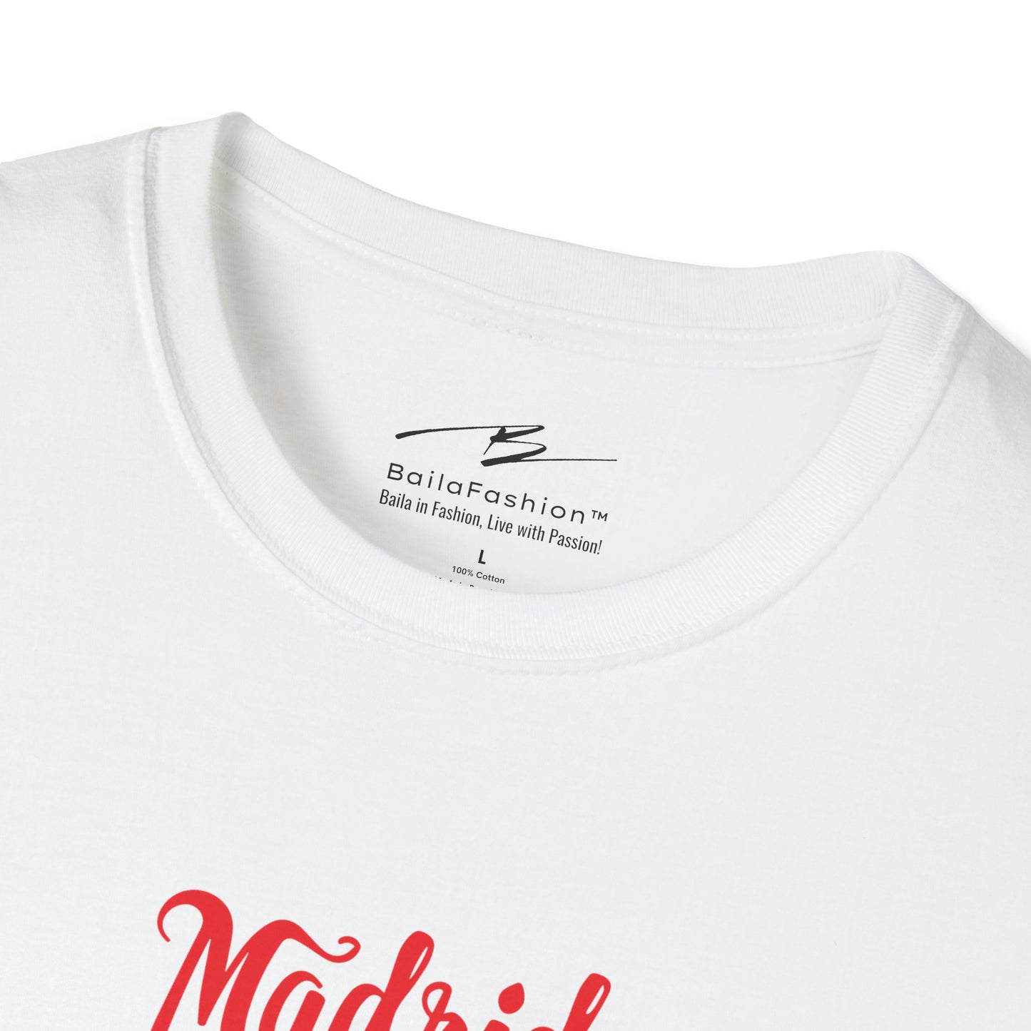 Madrid Dance Travel Repeat T-Shirt | Salsa Bachata Lovers Tee | Dance Lifestyle Shirt for Classes Socials Festivals | Matching Couple Tops